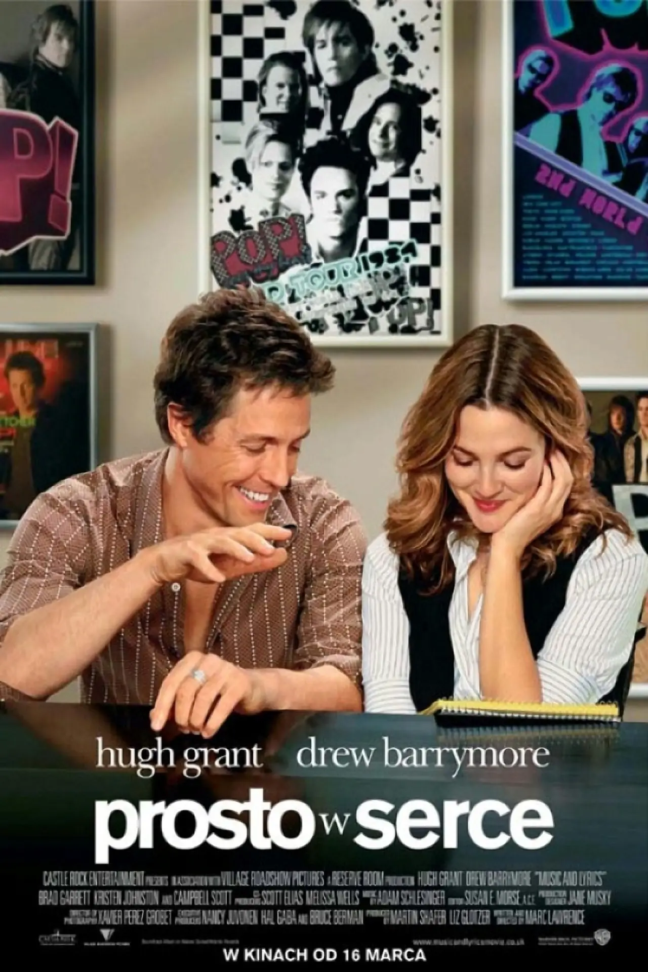 Plakat filmowy "Prosto w serce"