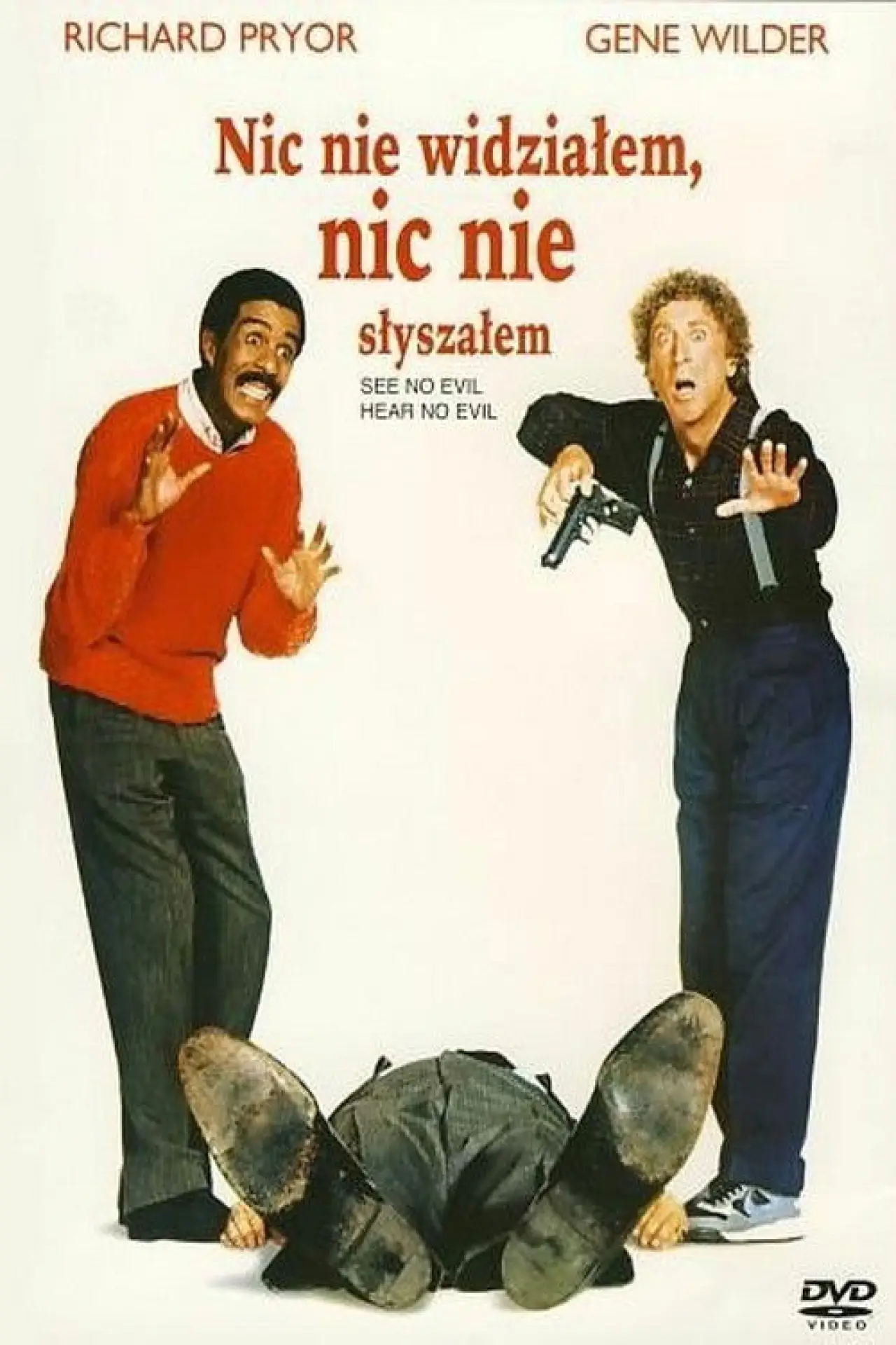 Plakat filmowy "Nic nie widziałem, nic nie słyszałem"