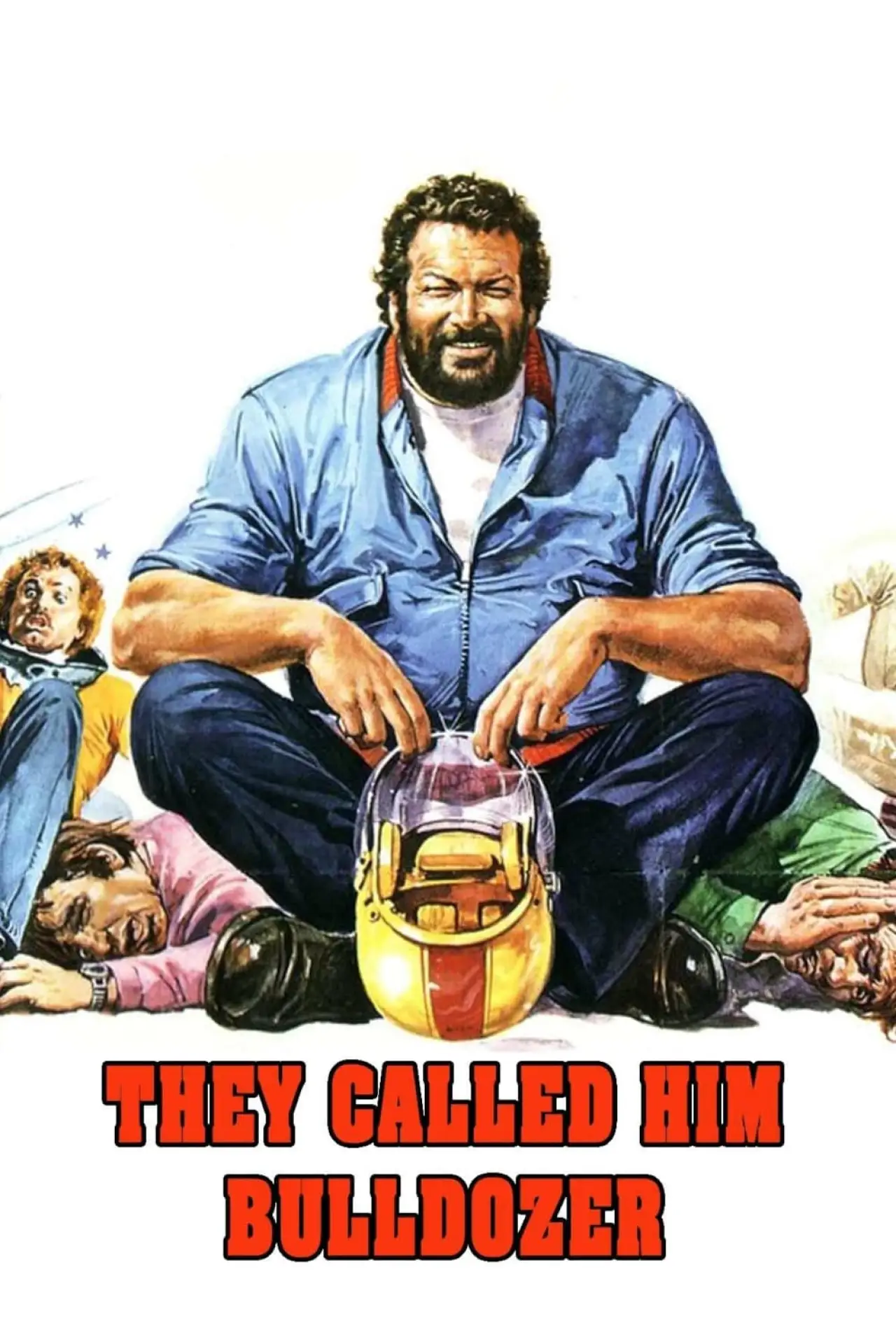 Plakat filmowy "Lo chiamavano Bulldozer"