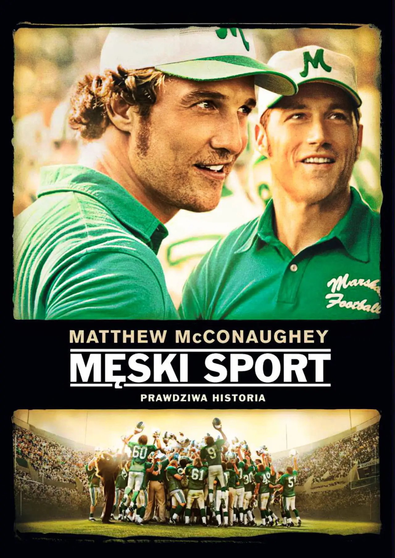 Plakat filmowy "Męski sport"