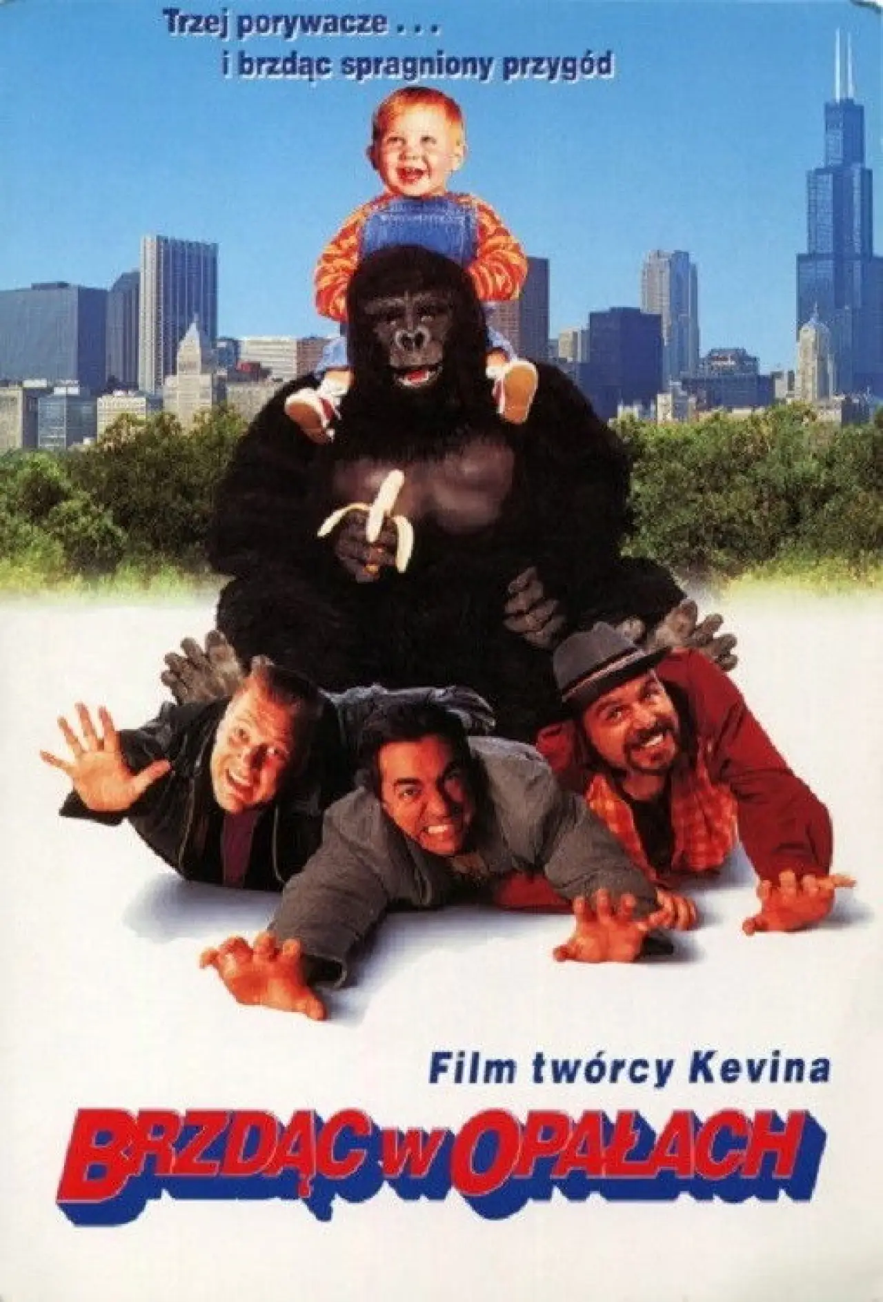 Plakat filmowy "Brzdąc w Opałach"
