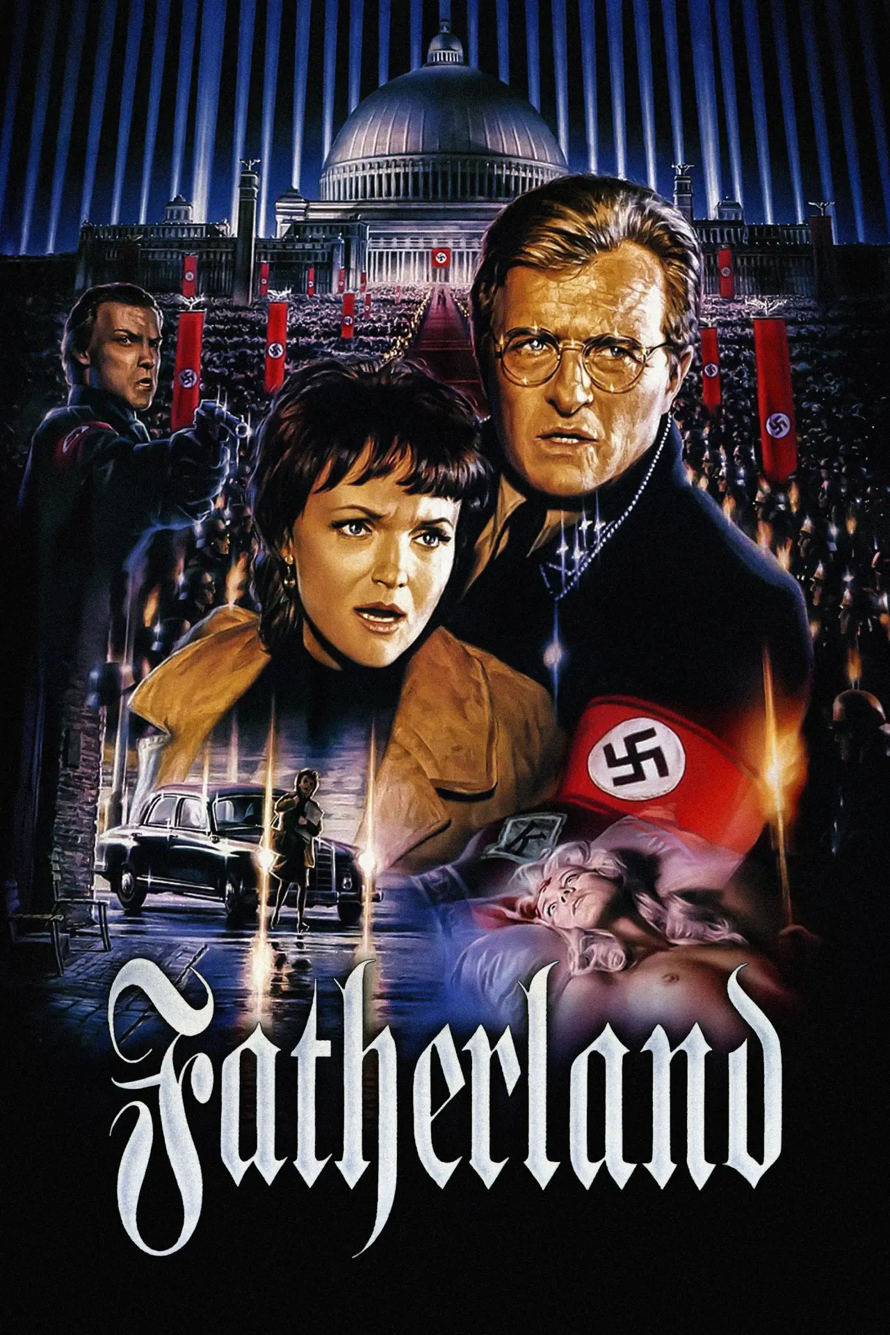 Plakat filmowy "Vaterland - Tajemnica III Rzeszy"