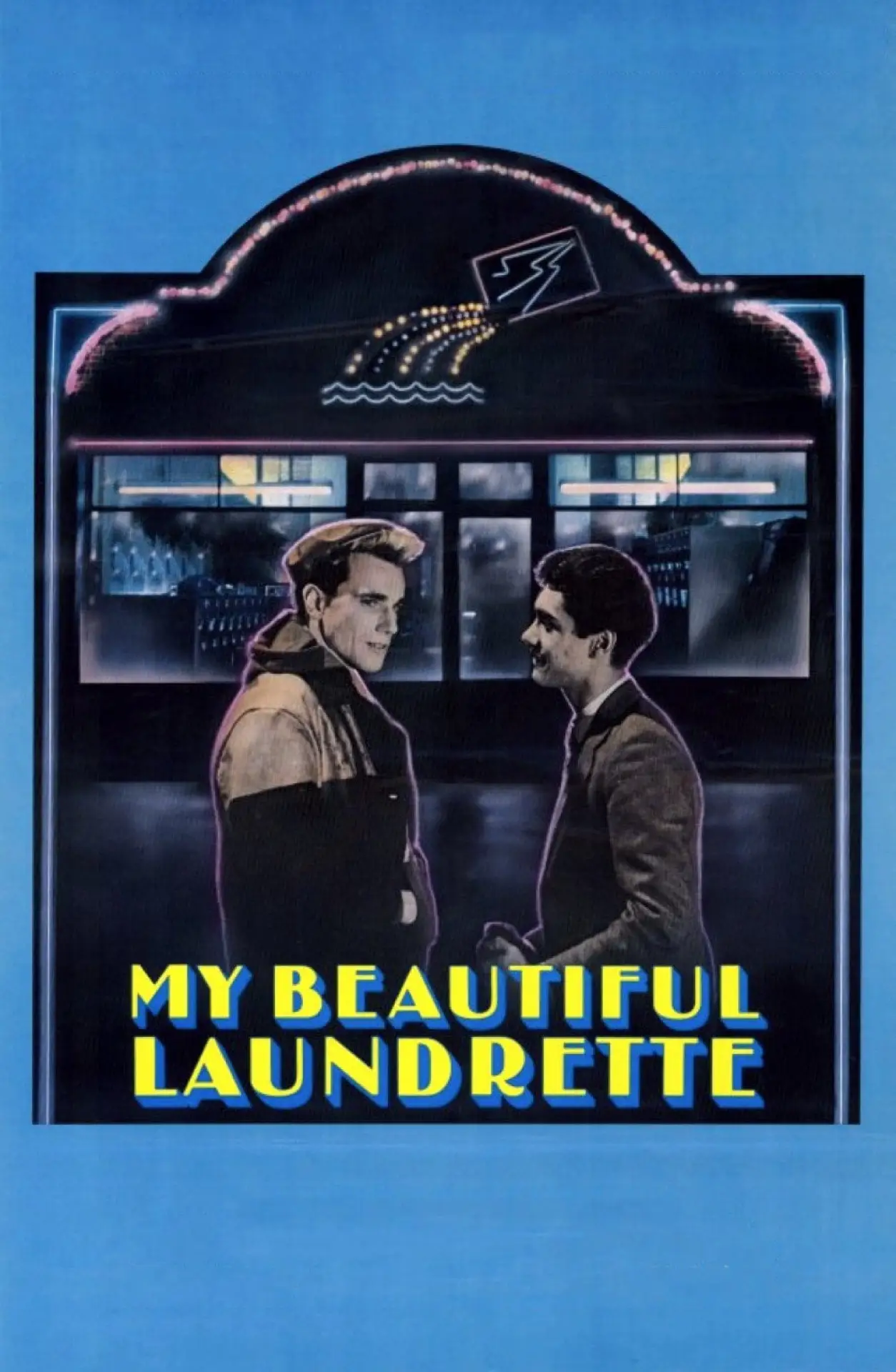 Plakat filmowy "Moja piękna pralnia"