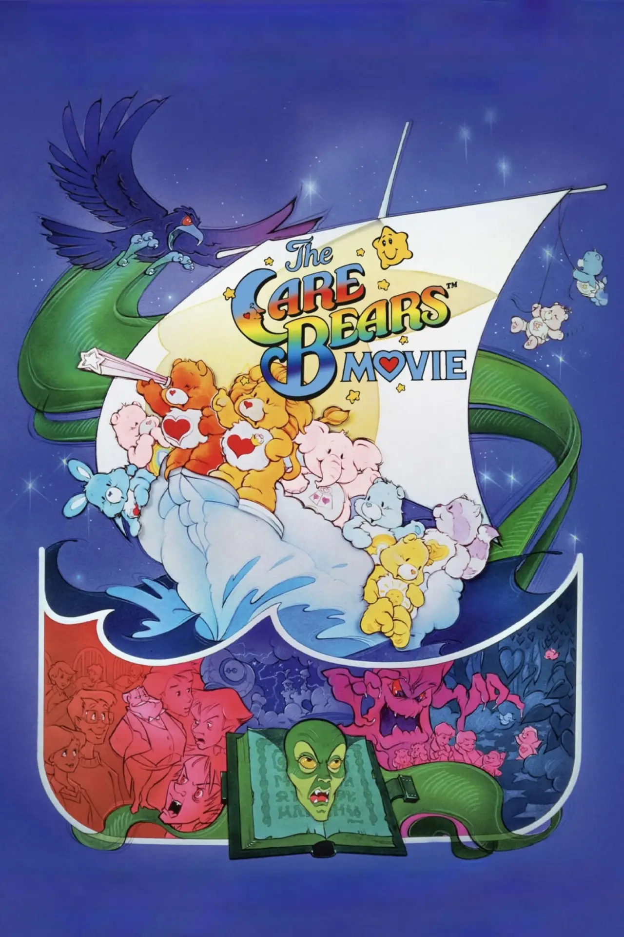 Plakat filmowy "Opowieść o Troskliwych Misiach"