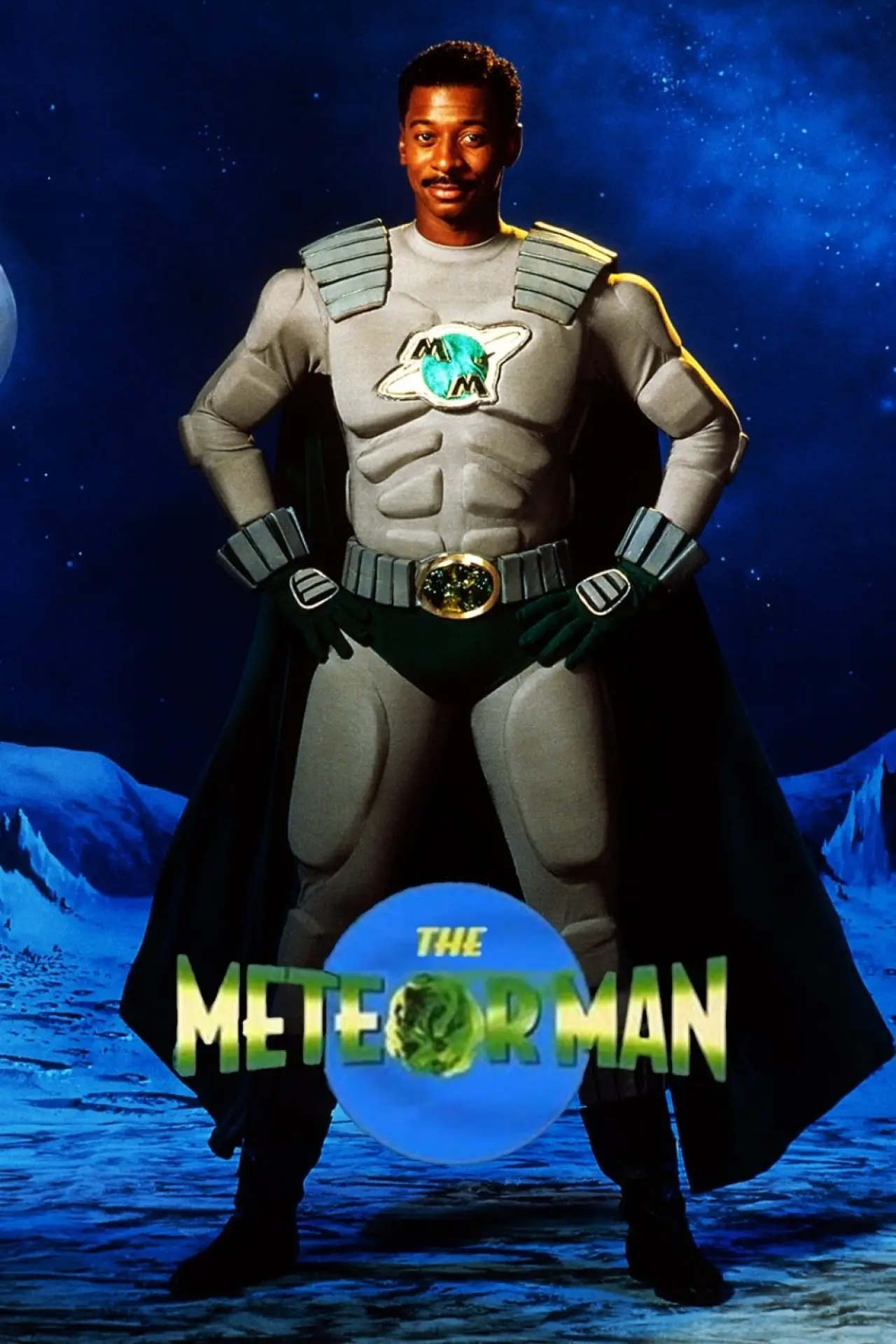 Plakat filmowy "Człowiek-meteor"
