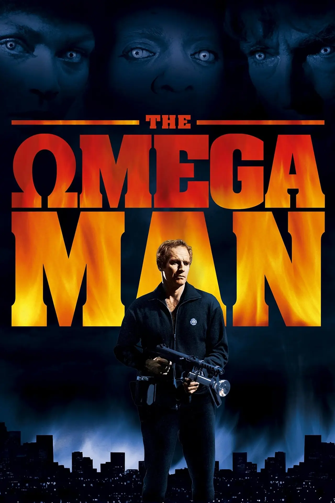 Plakat filmowy "Człowiek Omega"