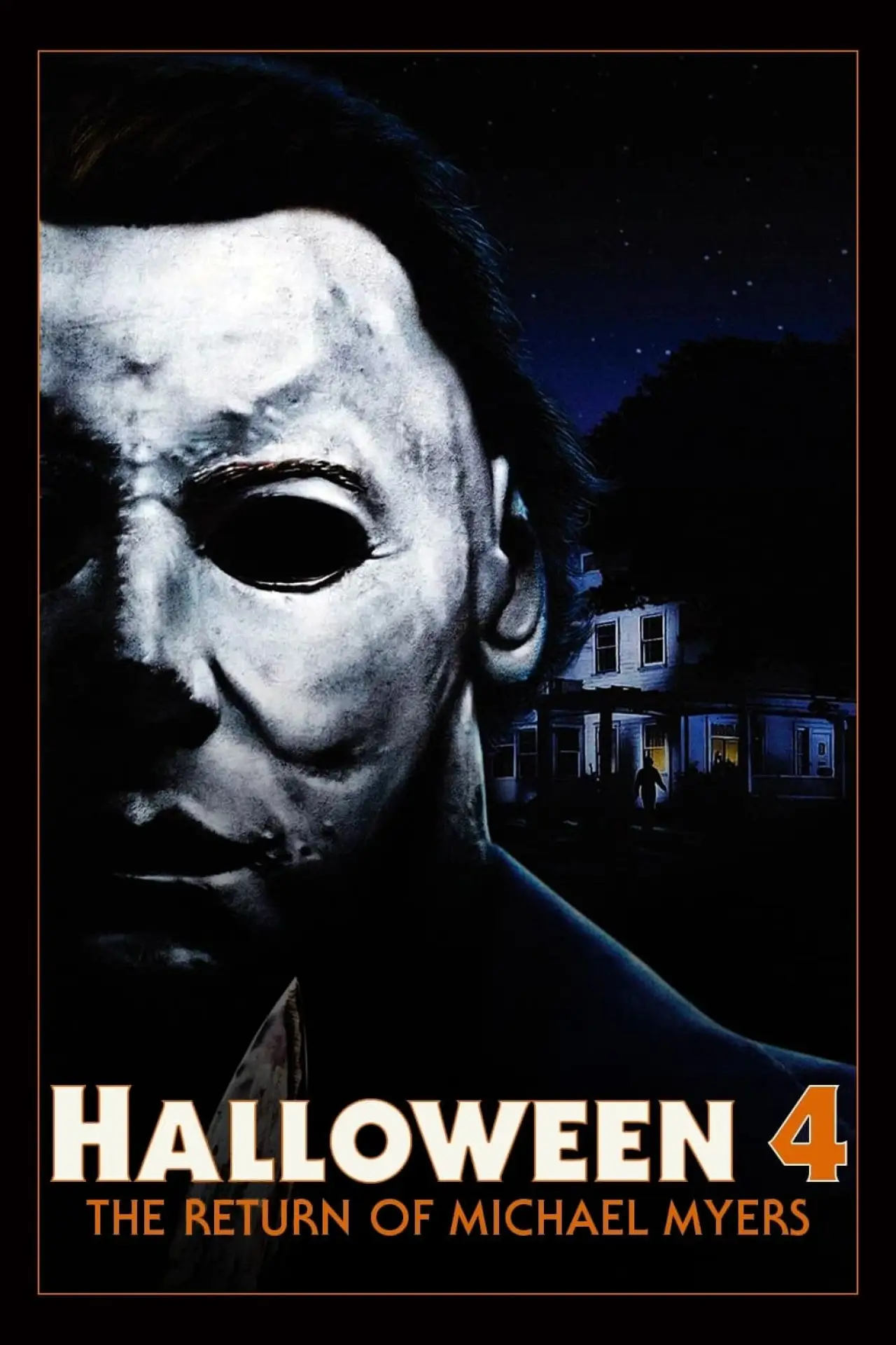 Plakat filmowy "Halloween IV: Powrót Michaela Myersa"