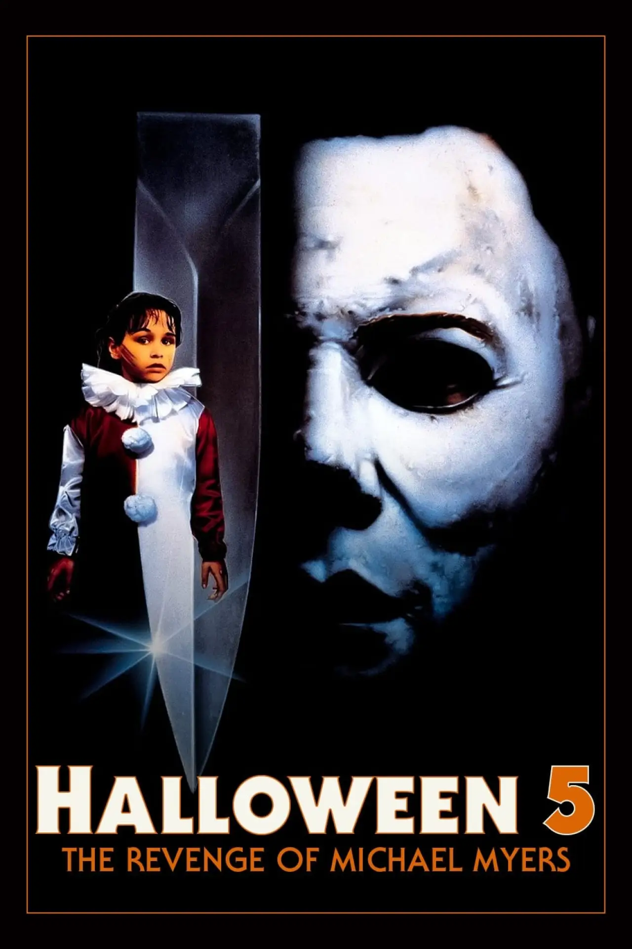 Plakat filmowy "Halloween V: Zemsta Michaela Myersa"