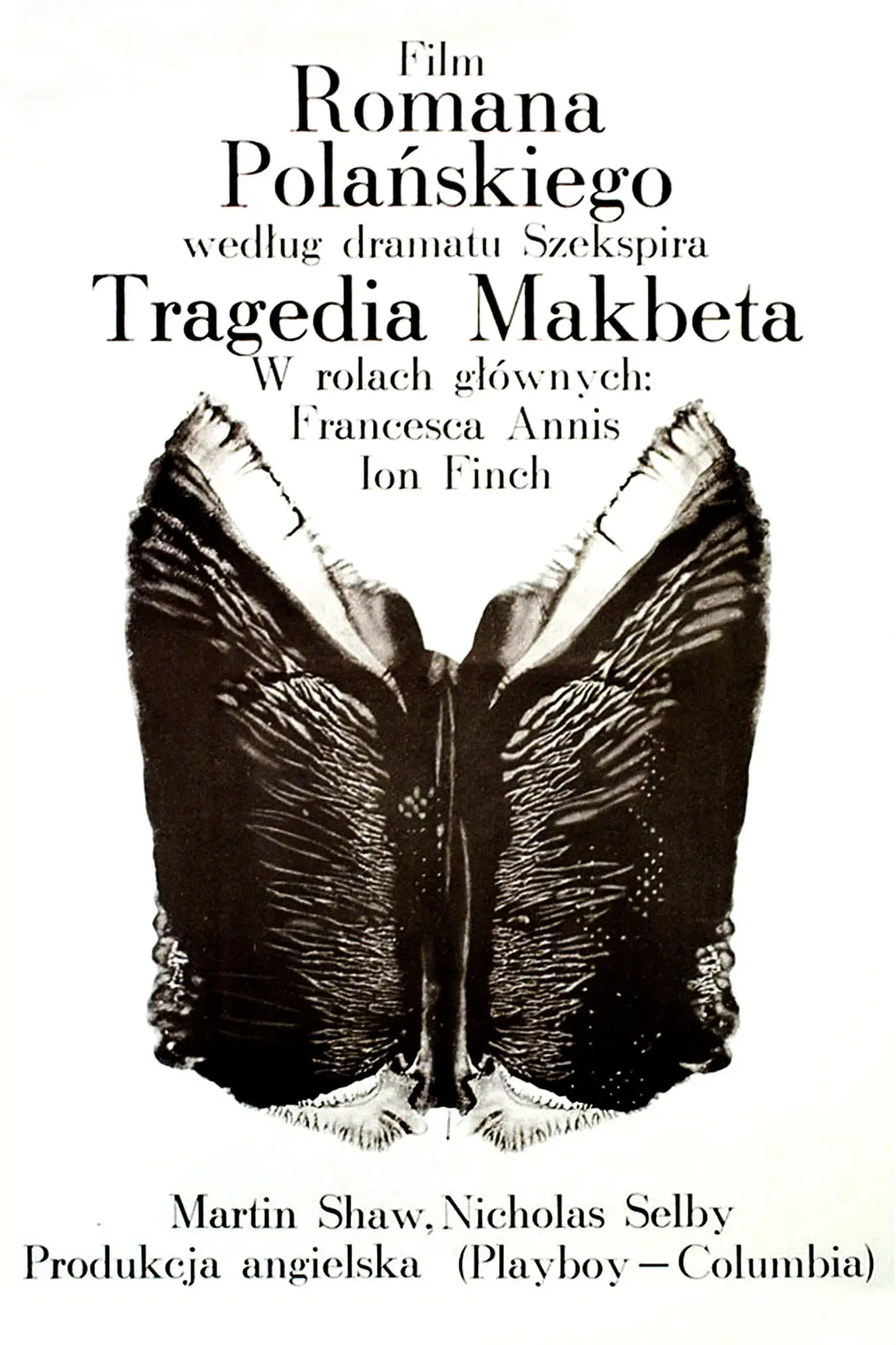 Plakat filmowy "Tragedia Makbeta"