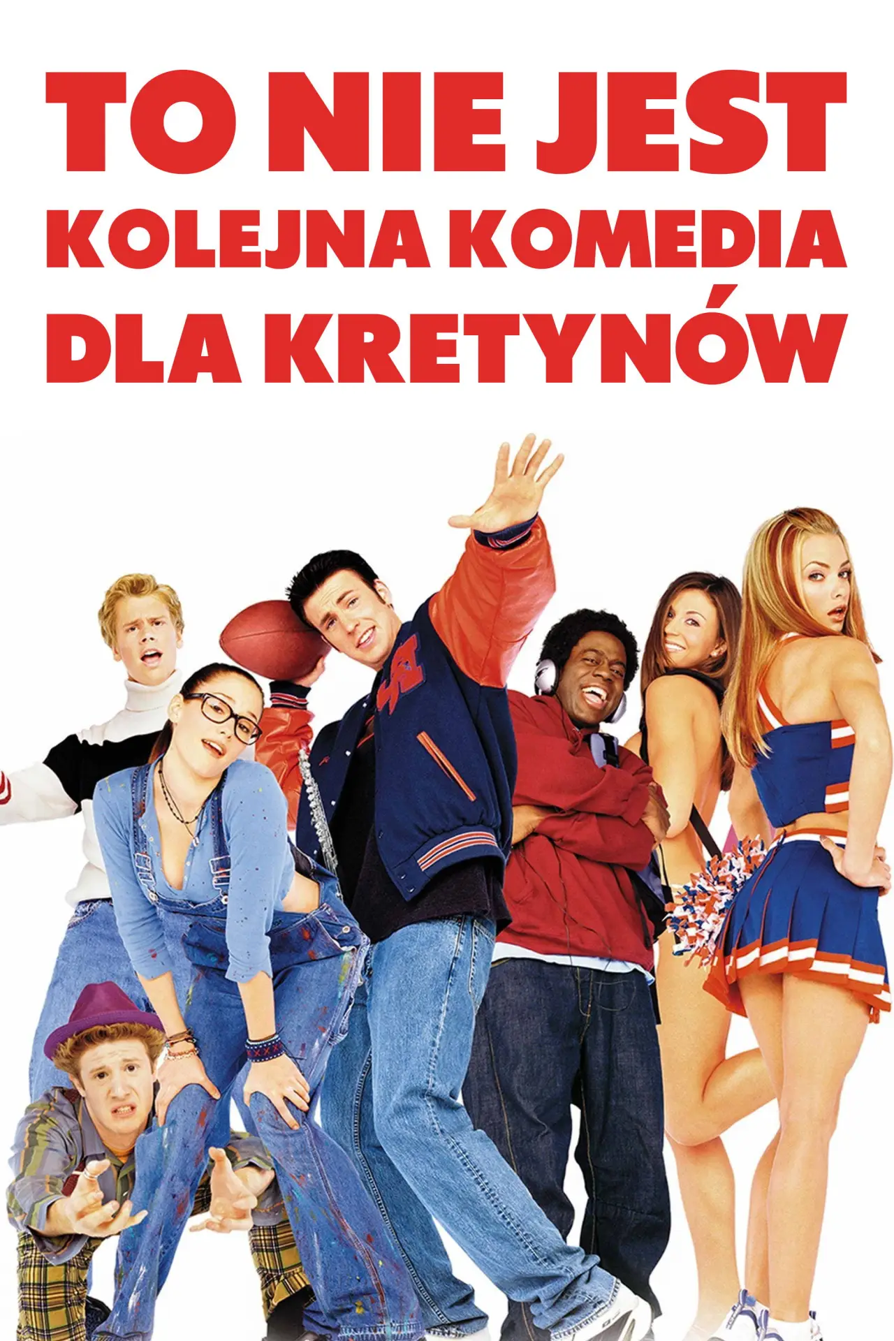Plakat filmowy "To nie jest kolejna komedia dla kretynów"