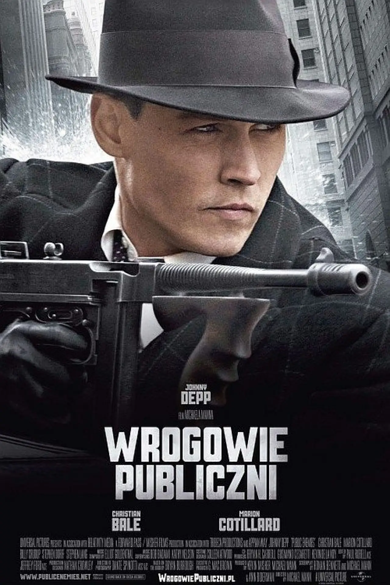Plakat filmowy "Wrogowie Publiczni"