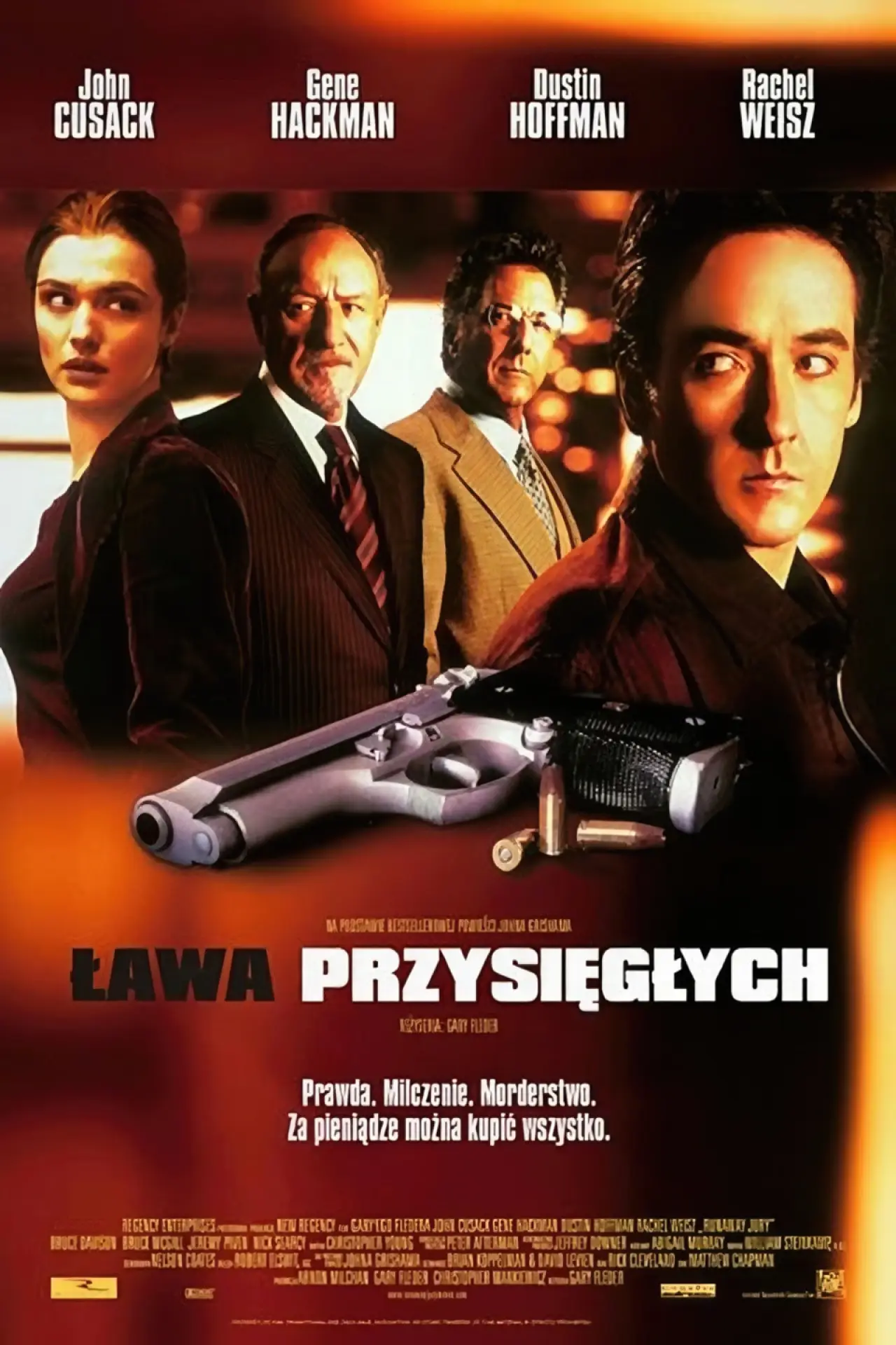Plakat filmowy "Ława Przysięgłych"