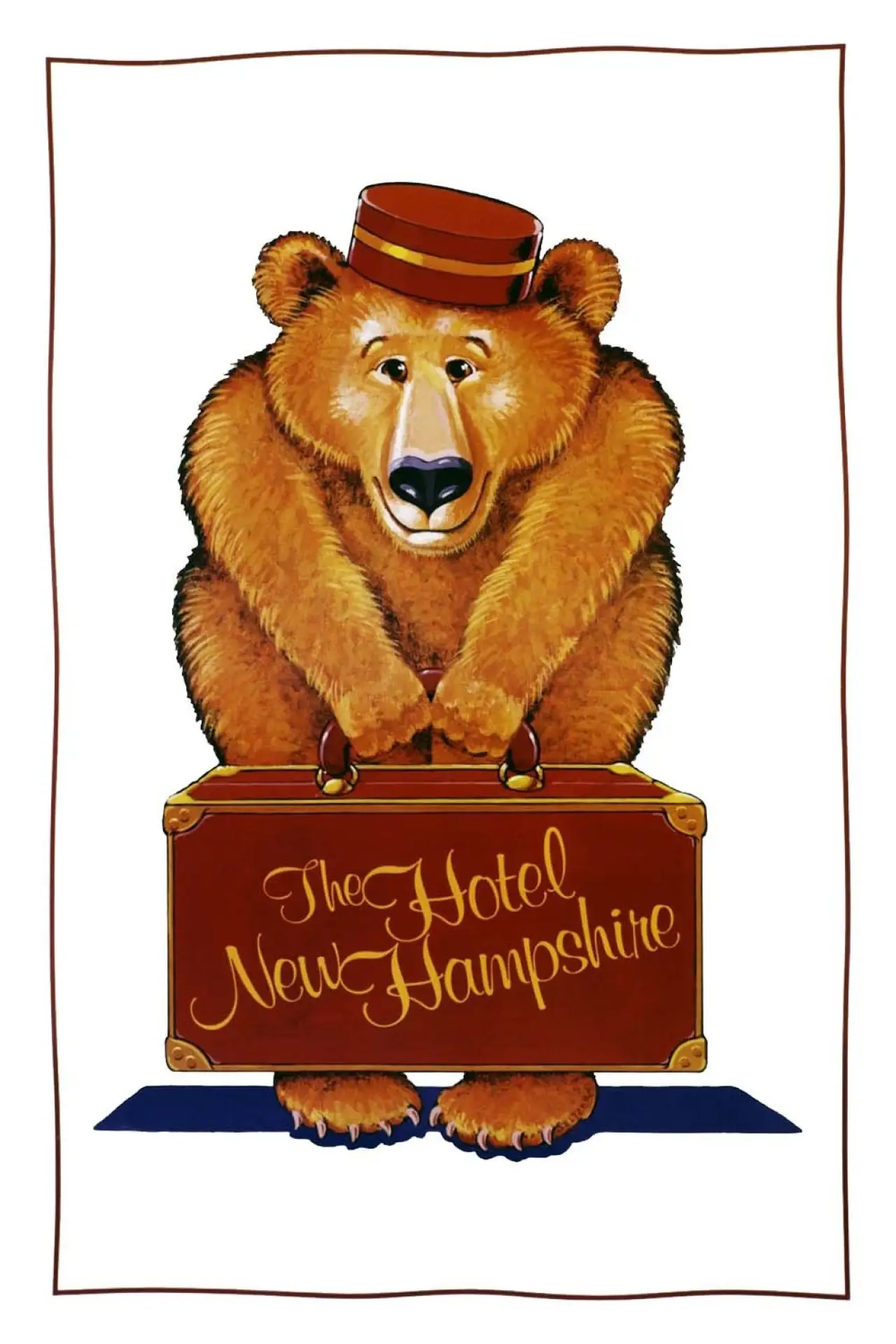 Plakat filmowy "Hotel New Hampshire"