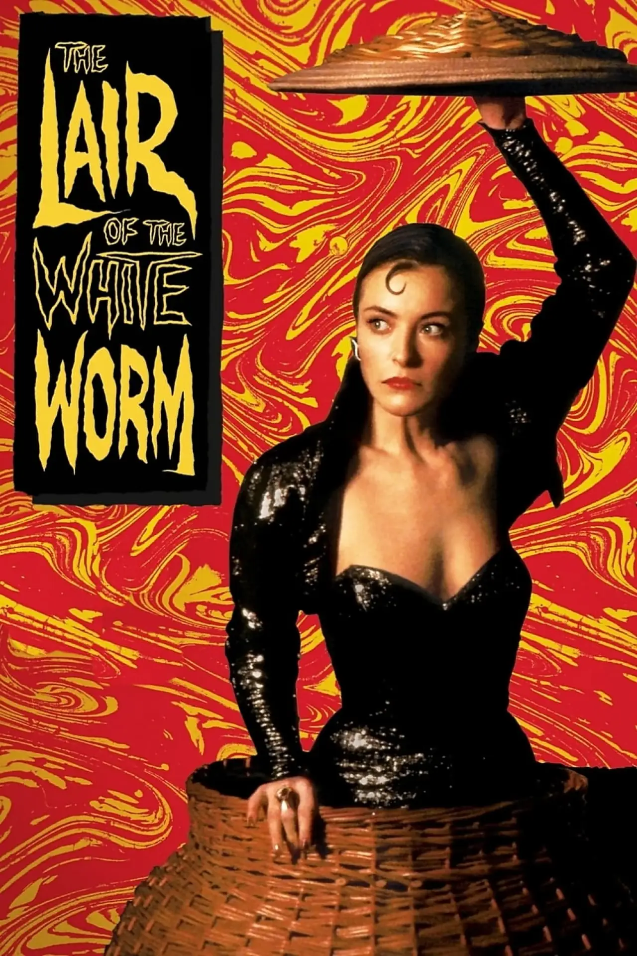 Plakat filmowy "Kryjówka Białego Węża"