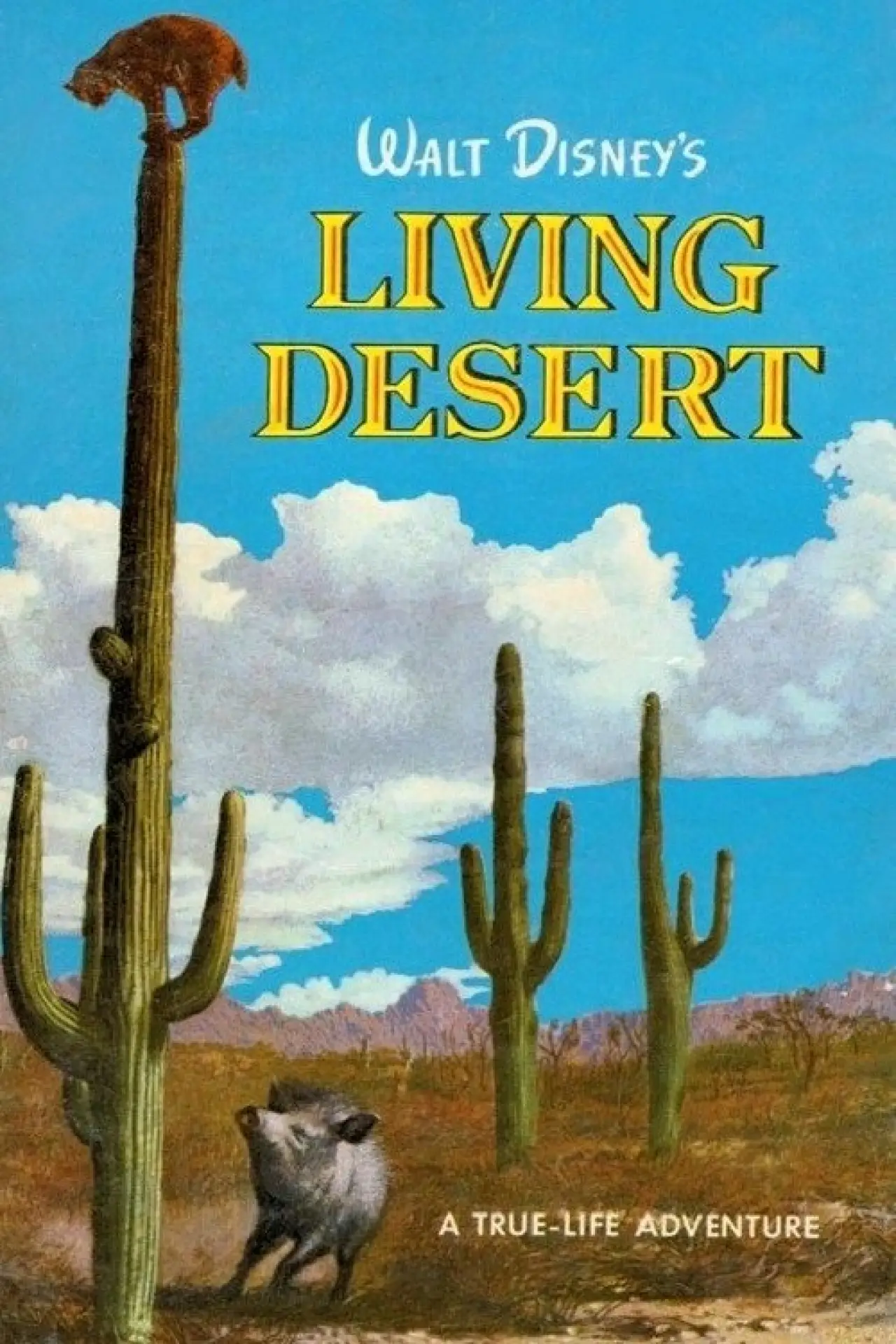 Plakat filmowy "The Living Desert"