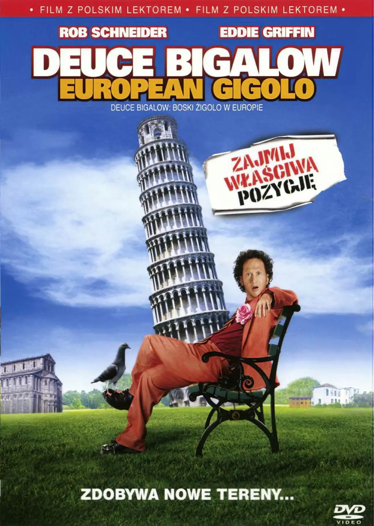 Plakat filmowy "Deuce Bigalow: Boski żigolo w Europie"