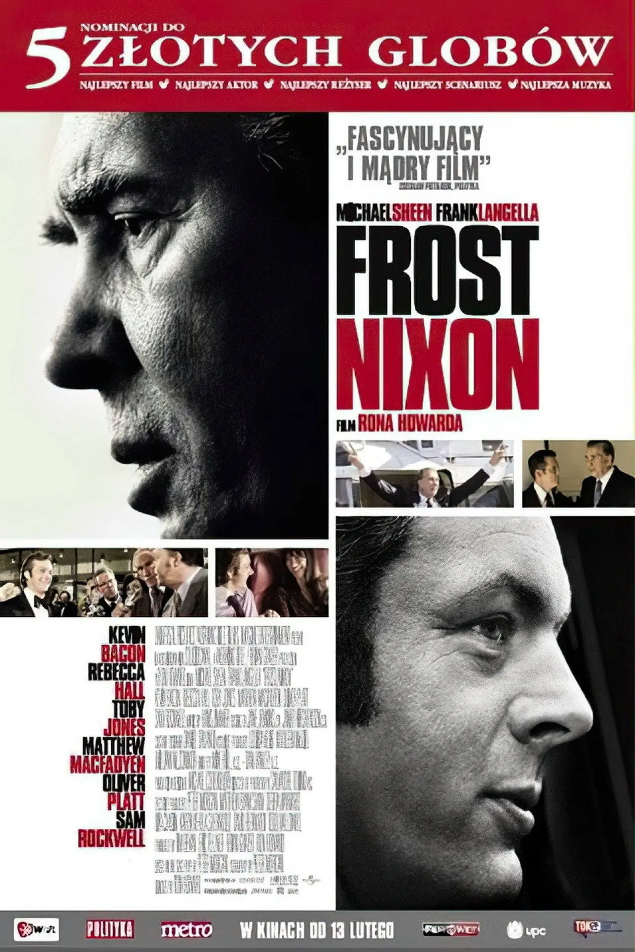 Plakat filmowy "Frost vs Nixon"