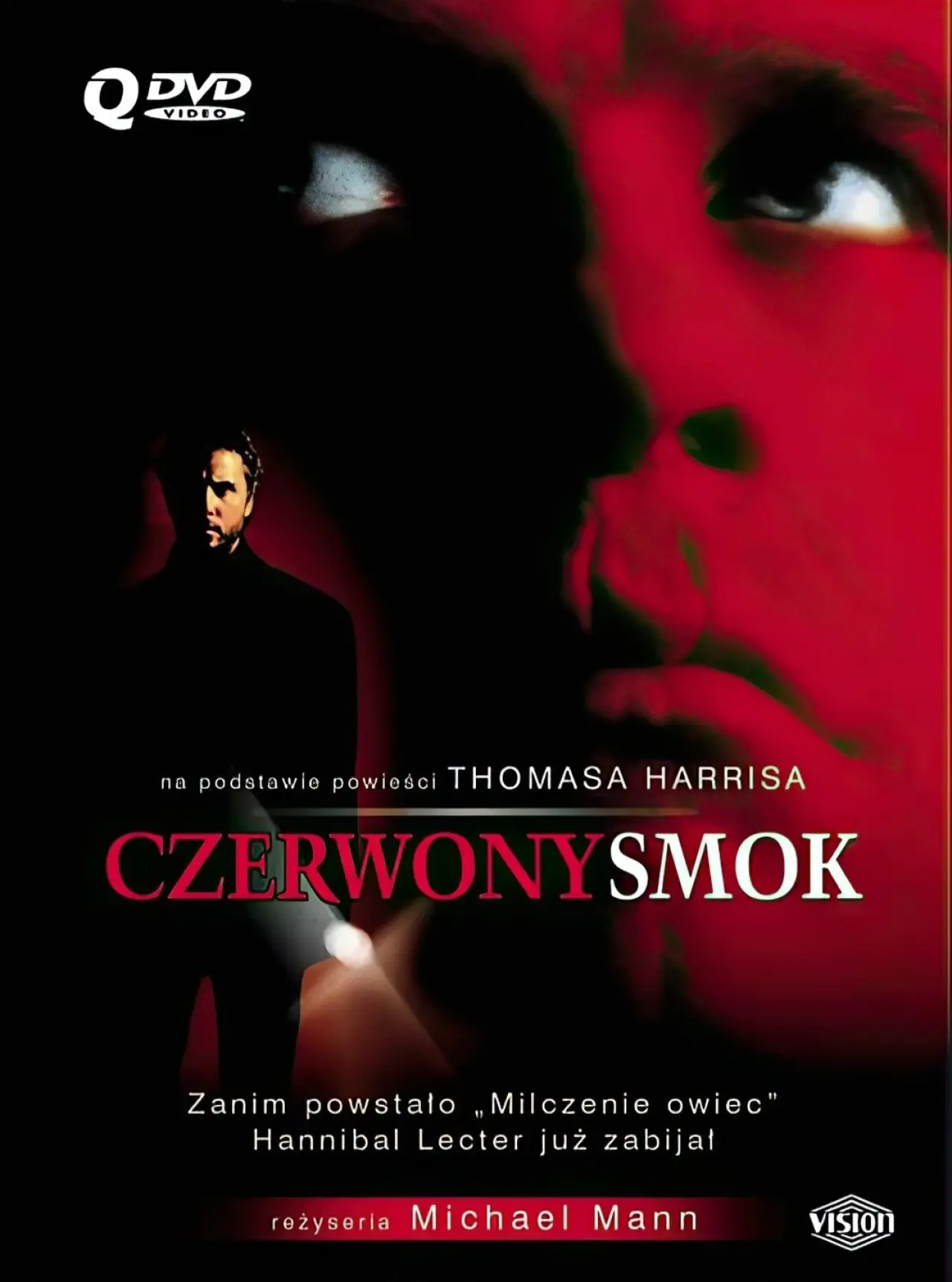 Plakat filmowy "Czerwony smok"
