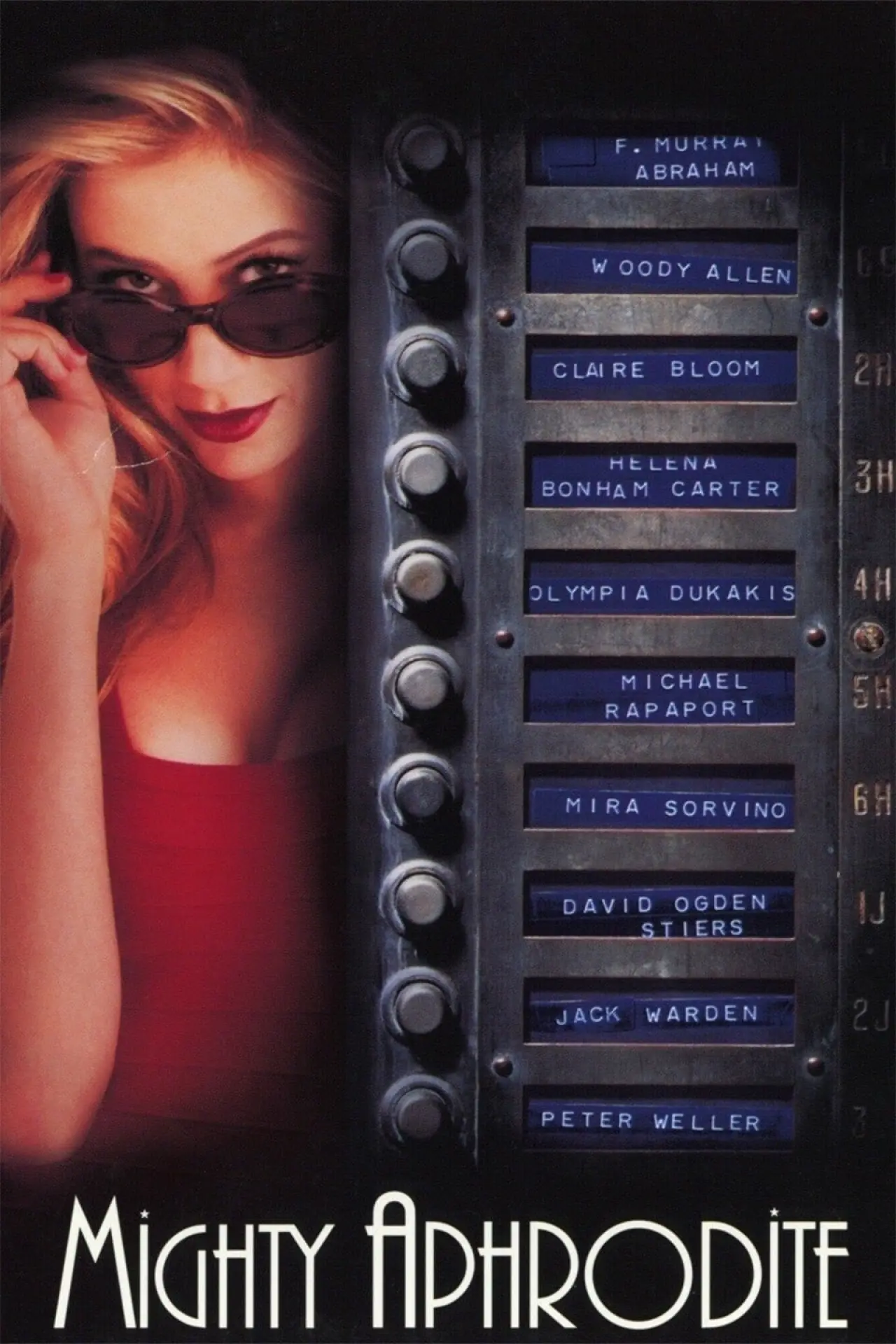 Plakat filmowy "Jej wysokość Afrodyta"