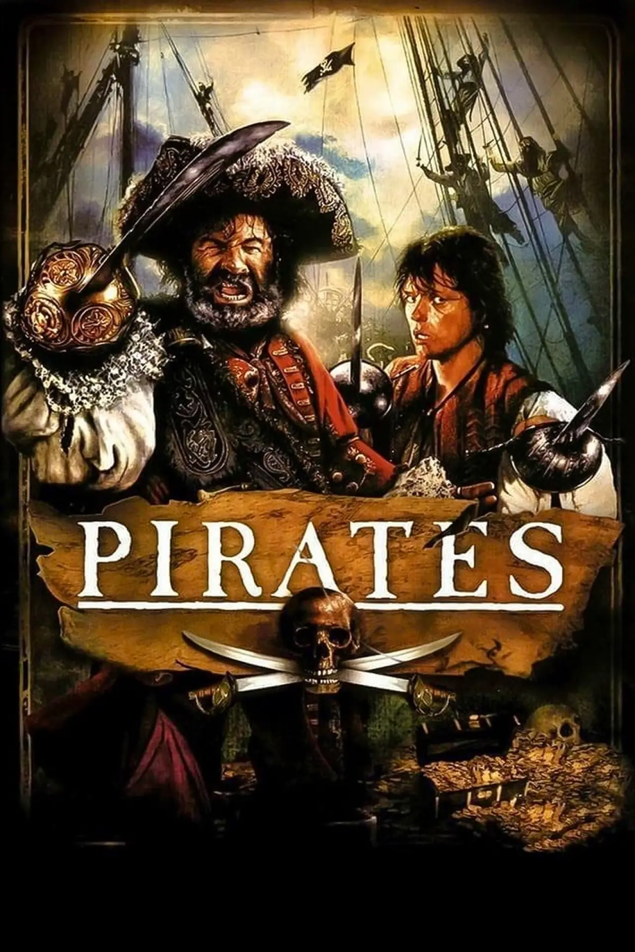 Plakat filmowy "Piraci"