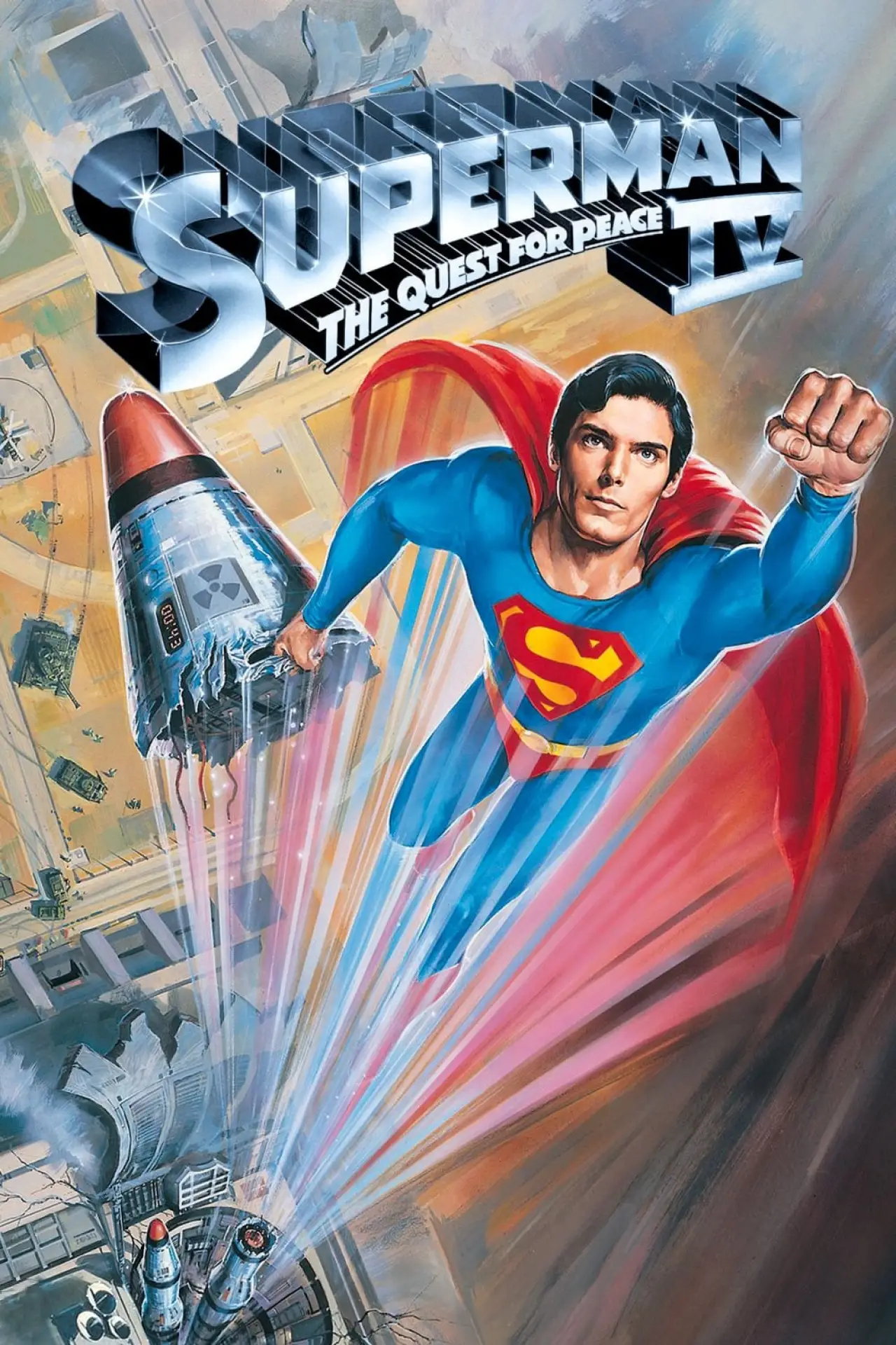 Plakat filmowy "Superman IV"