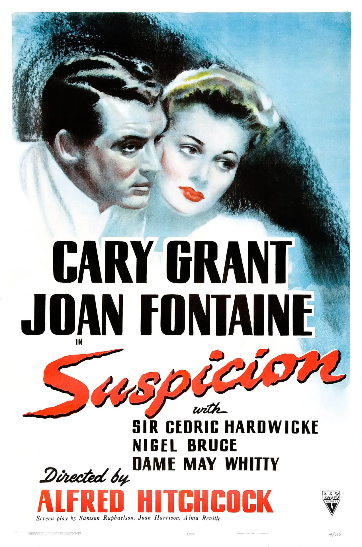 Plakat filmowy "Podejrzenie"