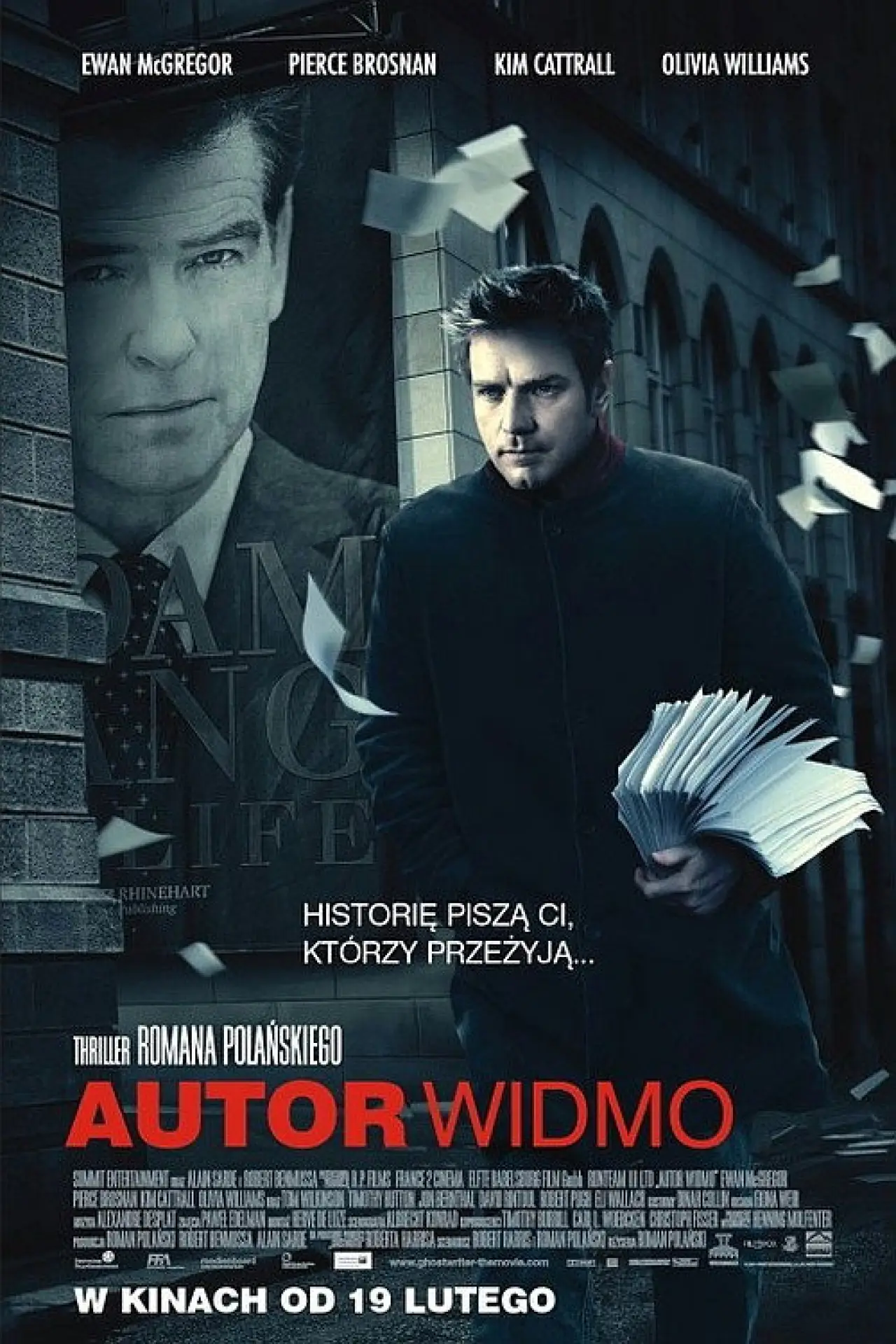 Plakat filmowy "Autor widmo"