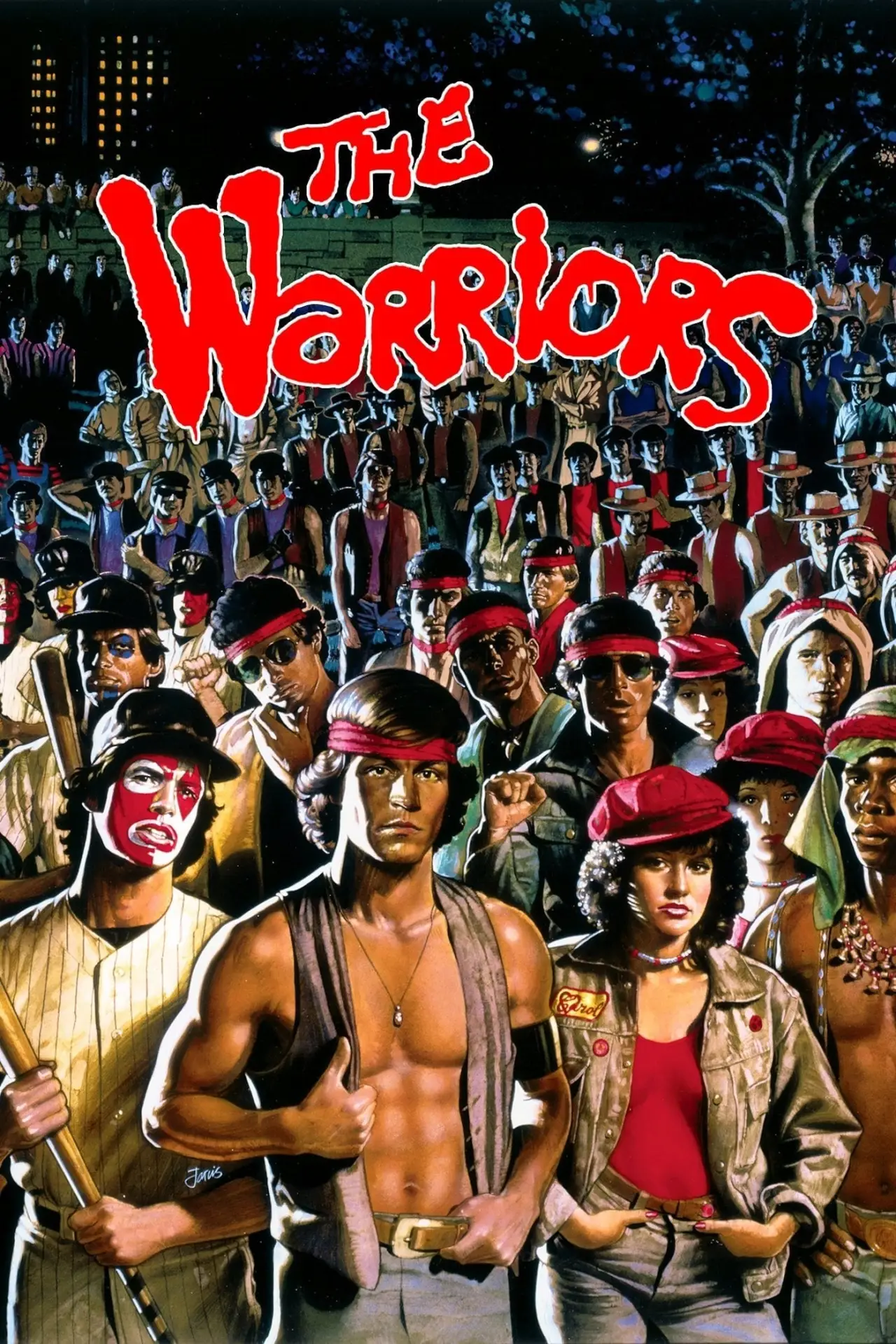 Plakat filmowy "Wojownicy"