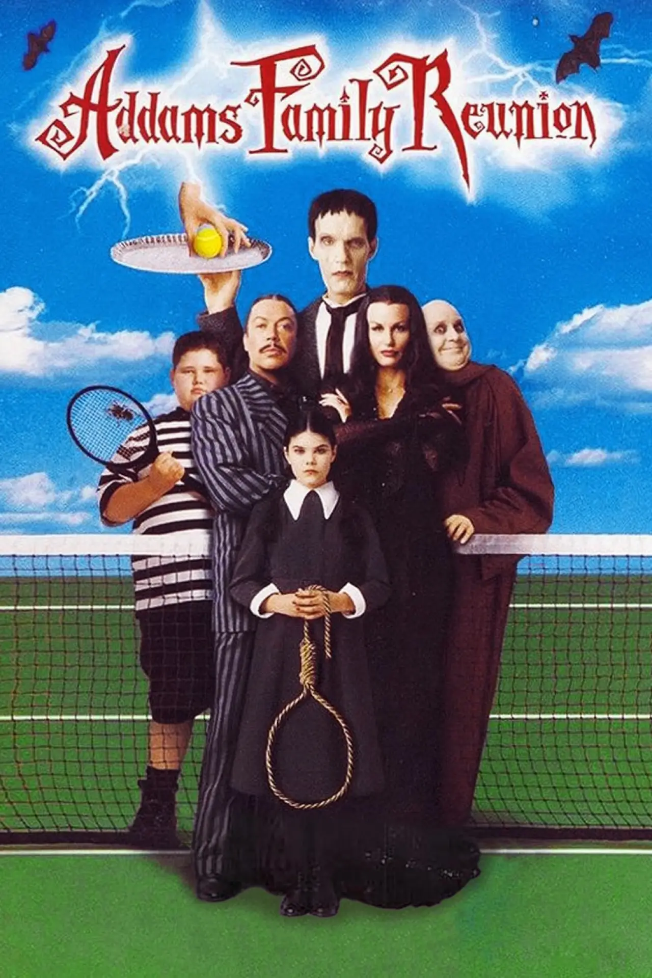 Plakat filmowy "Rodzina Addamsów: Spotkanie po latach"