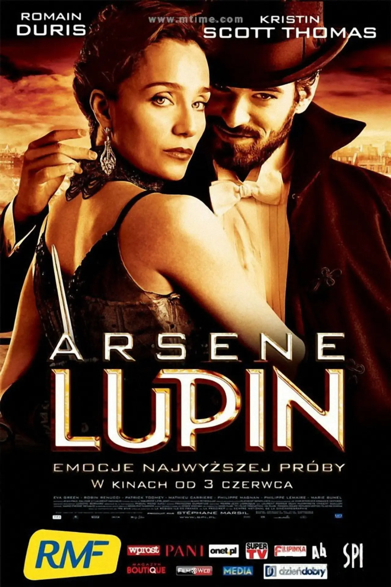 Plakat filmowy "Arsene Lupin"