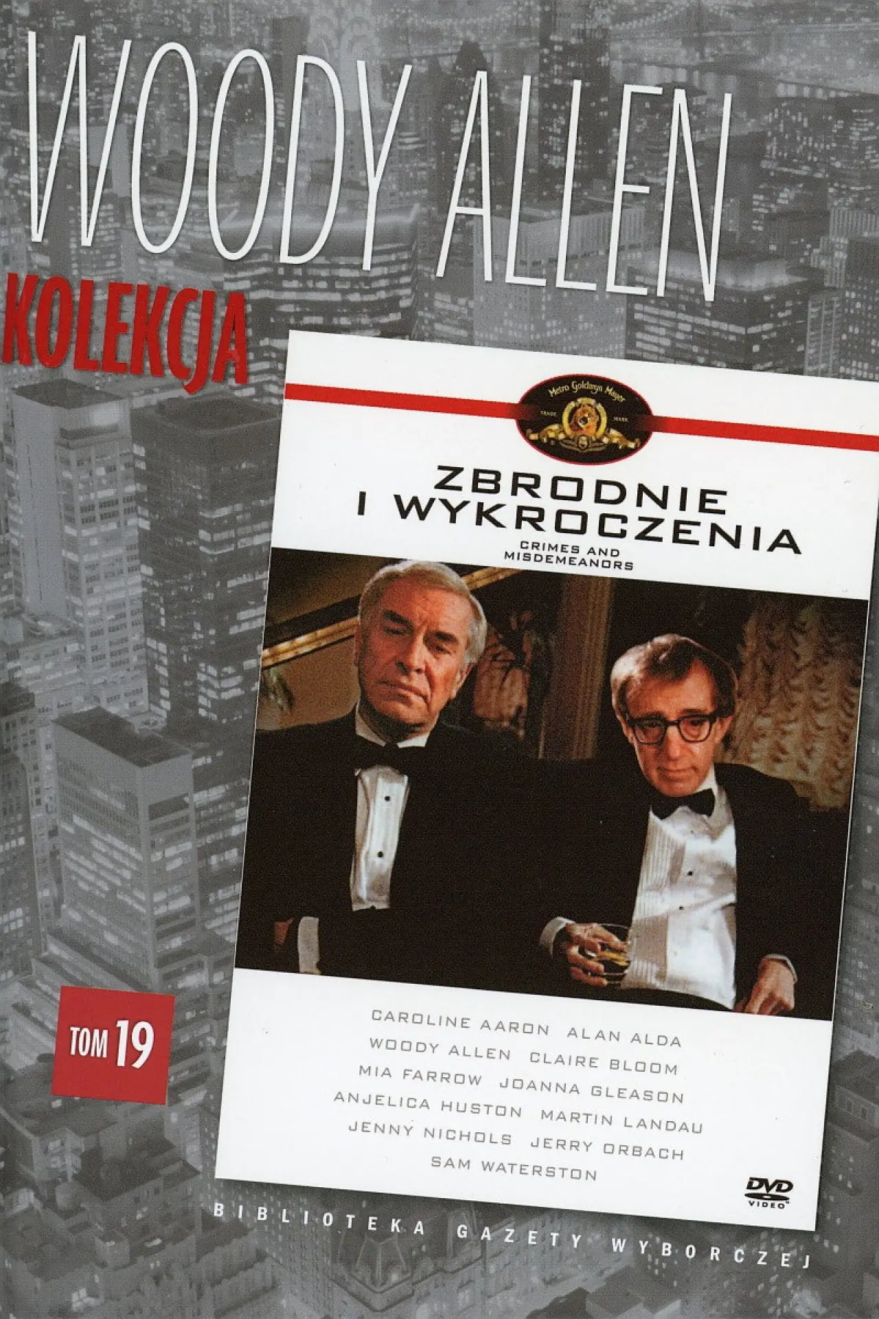 Plakat filmowy "Zbrodnie i wykroczenia"