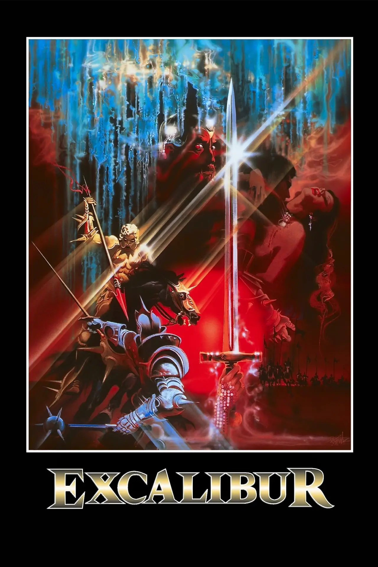 Plakat filmowy "Wieki ciemne"
