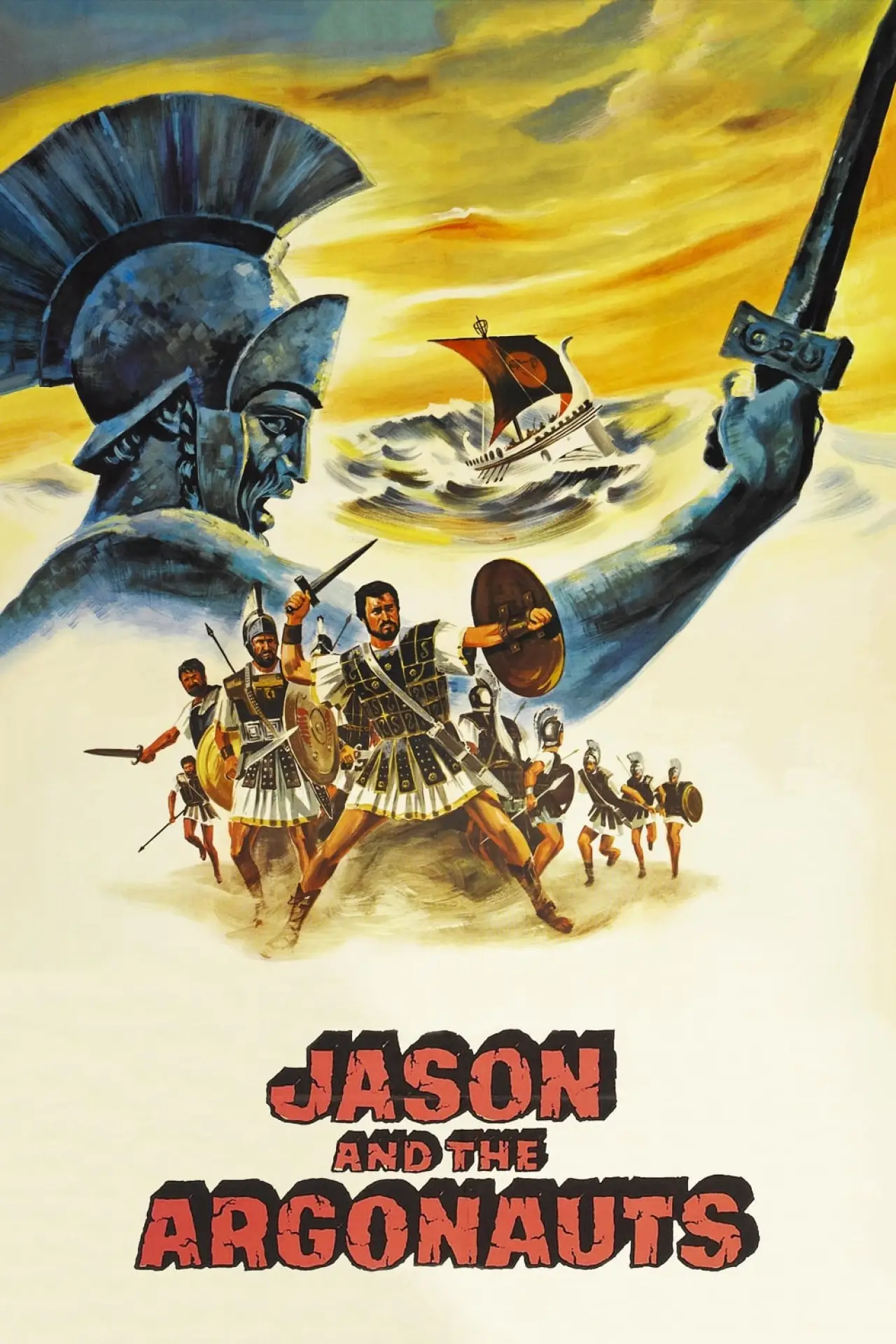 Plakat filmowy "Jazon i Argonauci"