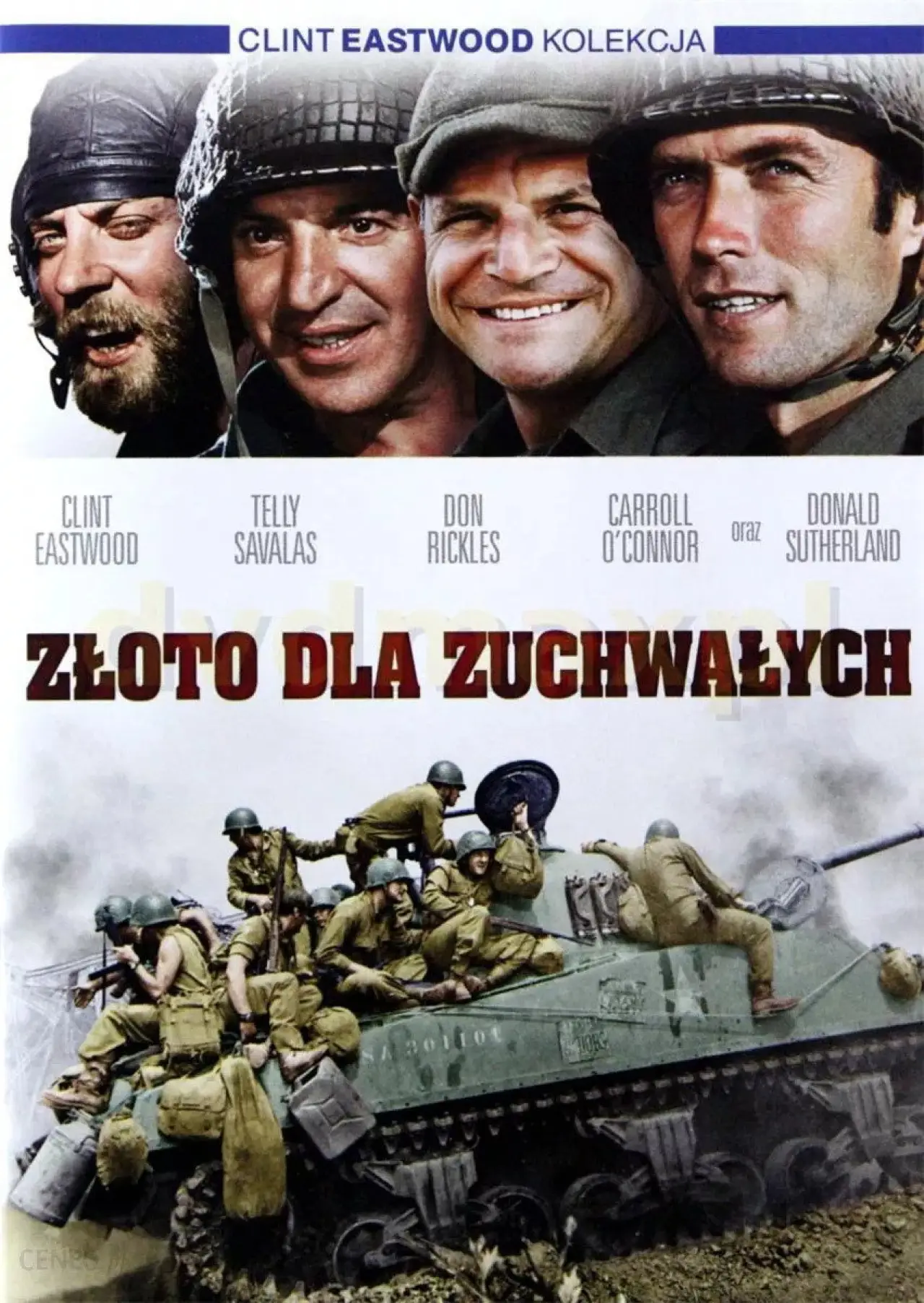 Plakat filmowy "Złoto dla zuchwałych"