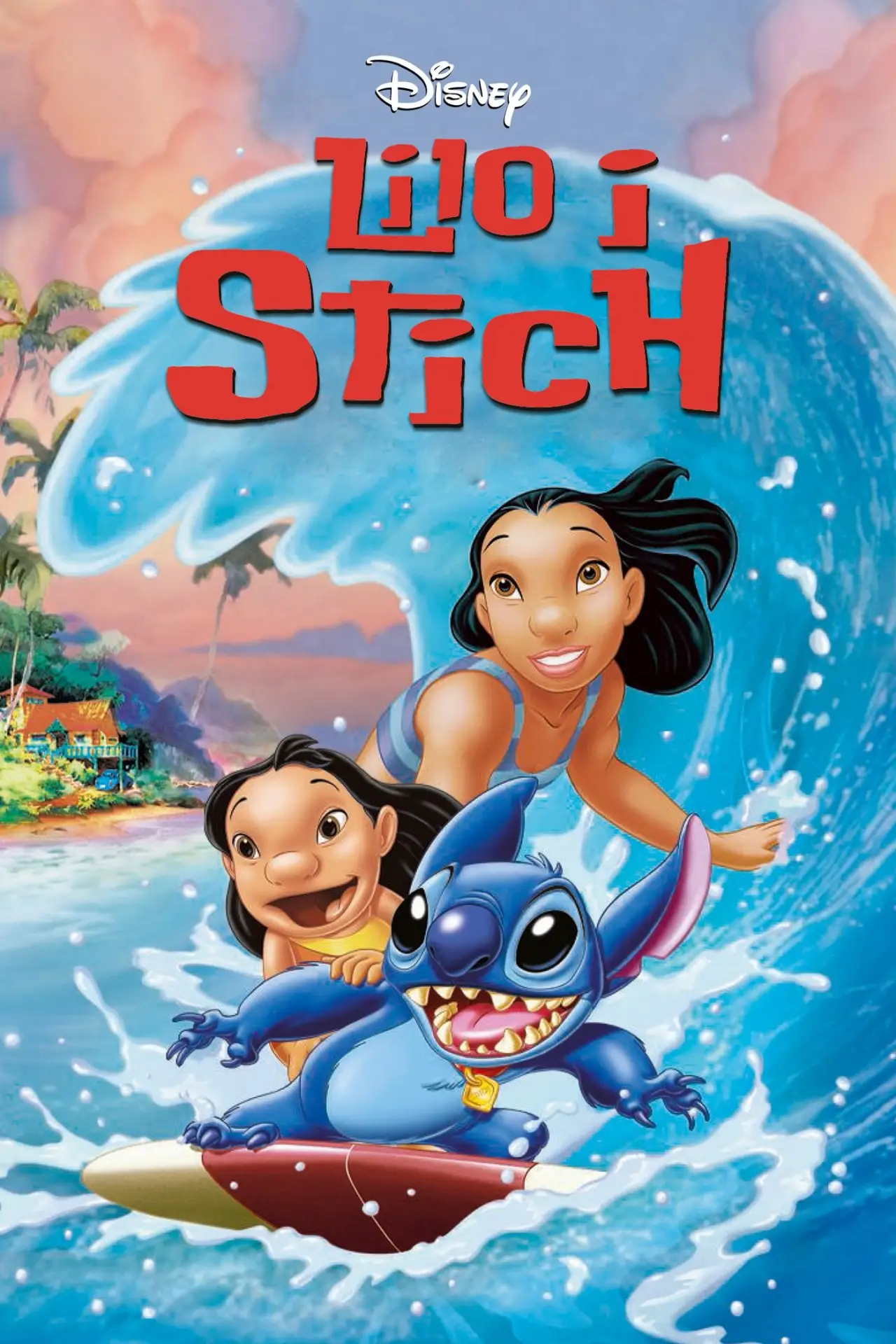 Plakat filmowy "Lilo i Stich"