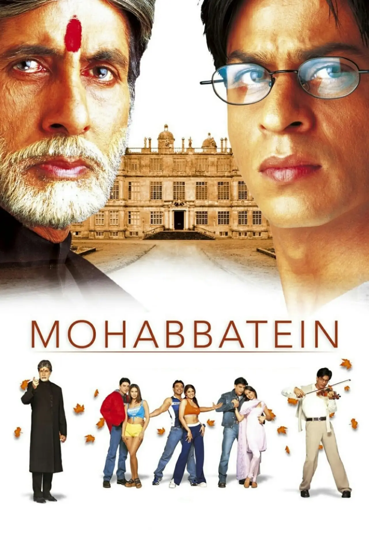 Plakat filmowy "मोहब्बतें"