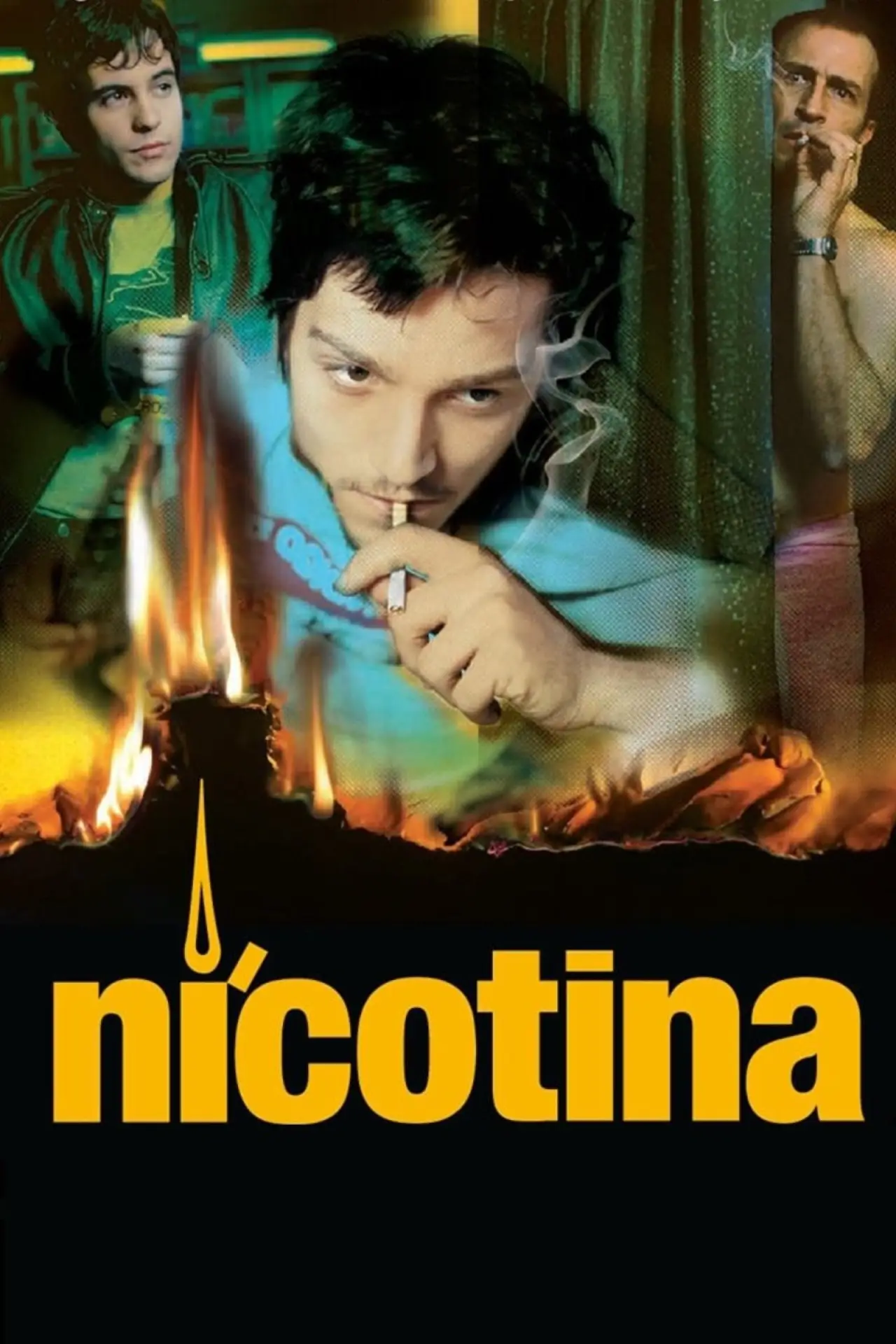 Plakat filmowy "Nikotyna"