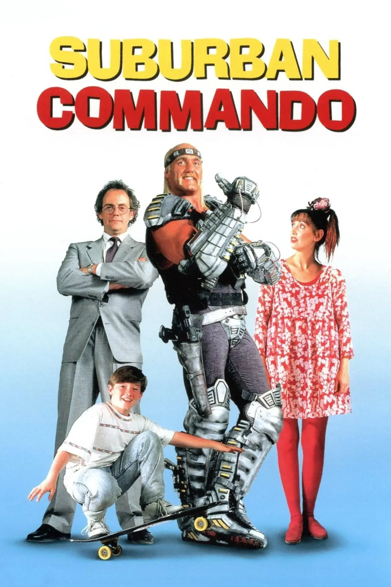 Plakat filmowy "Kosmita z przedmieścia"