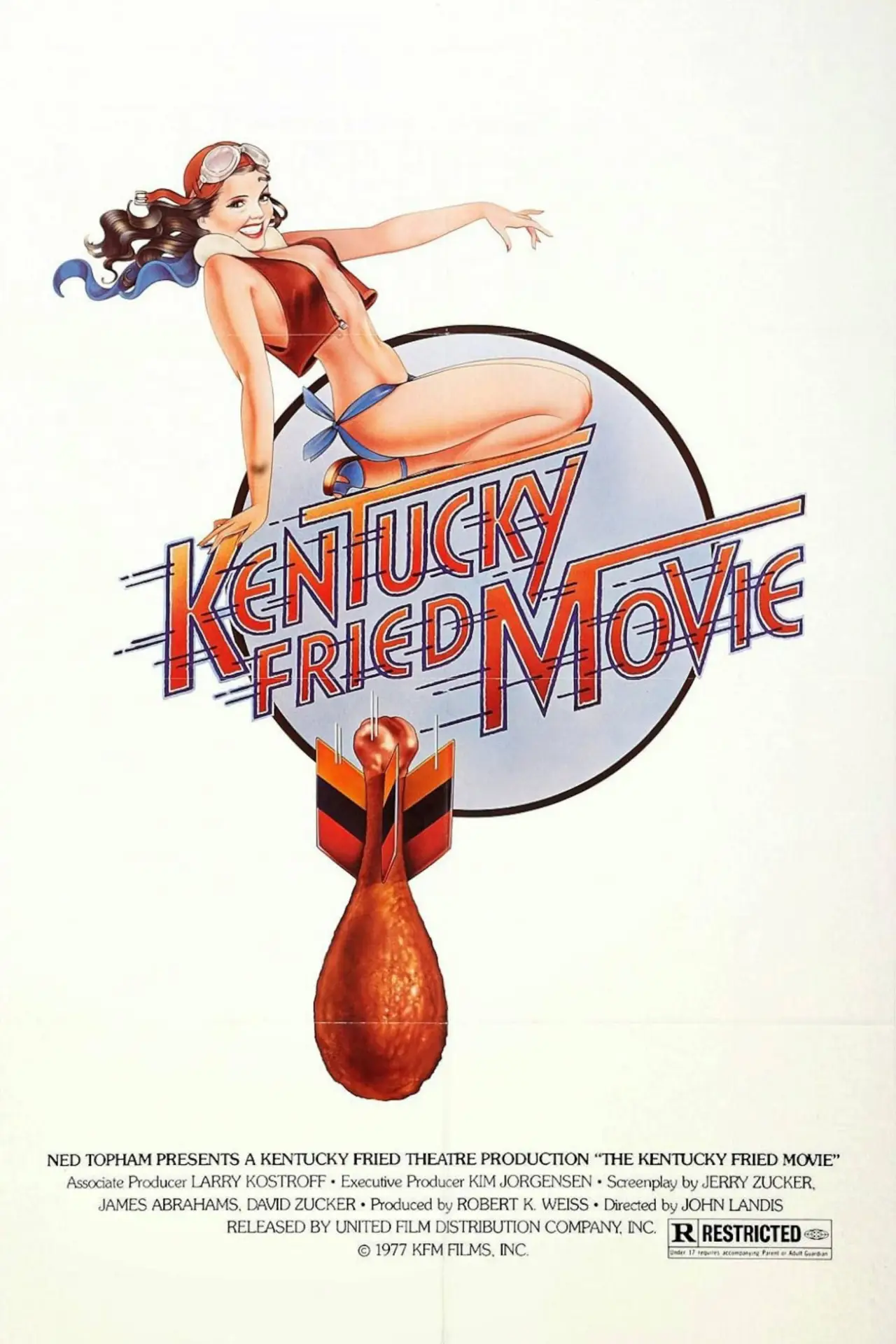 Plakat filmowy "Kino z Kentucky Fried Theater"