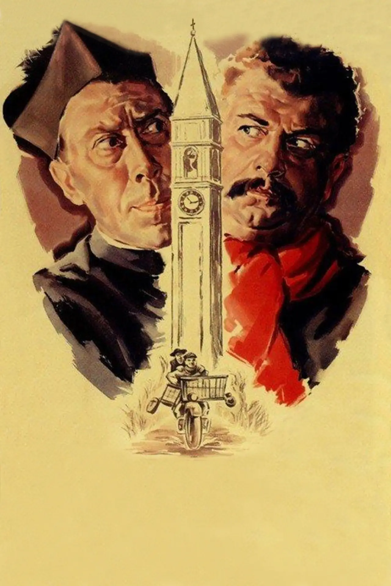 Plakat filmowy "Powrót Don Camilla"