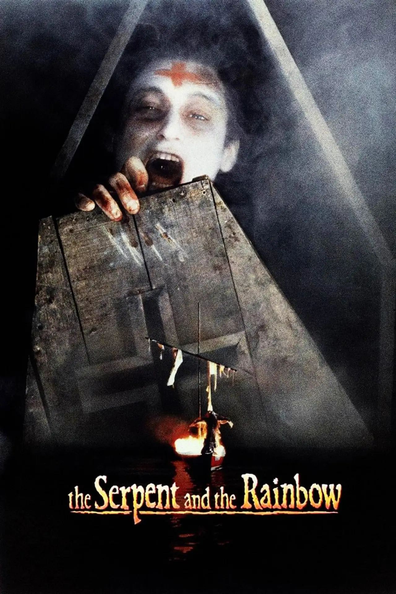 Plakat filmowy "Wąż i tęcza"
