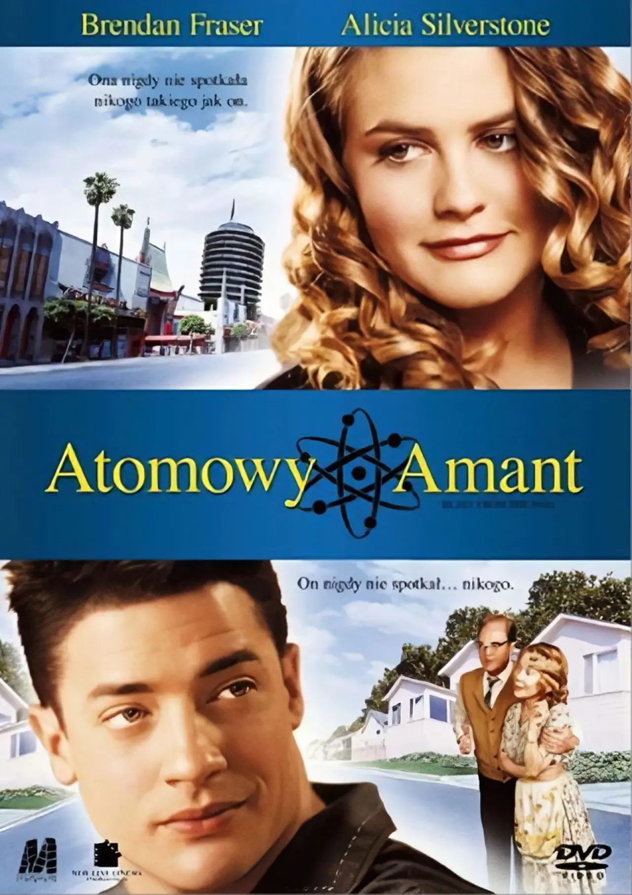 Plakat filmowy "Atomowy amant"