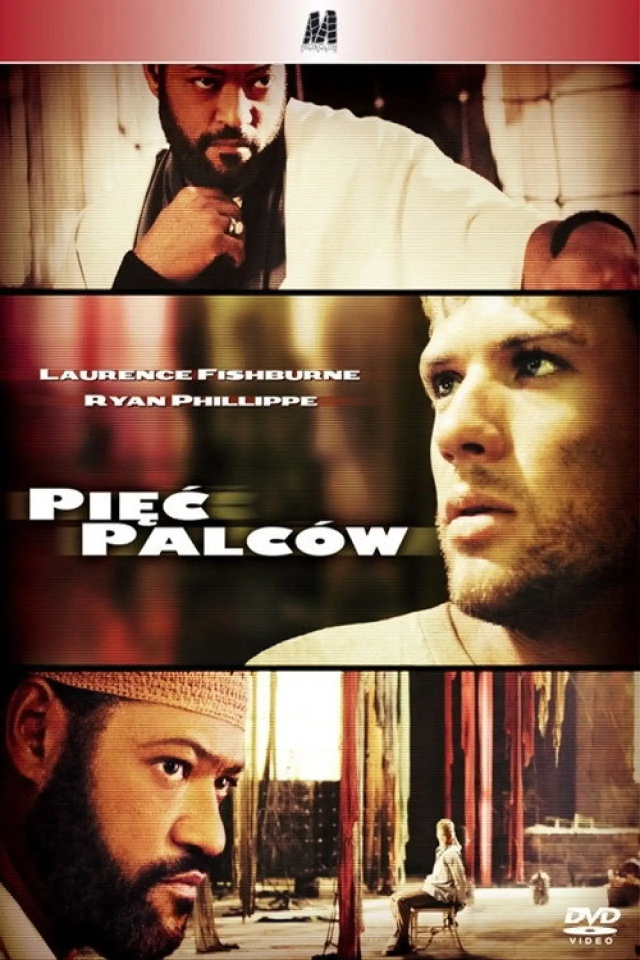 Plakat filmowy "Pięć palców"