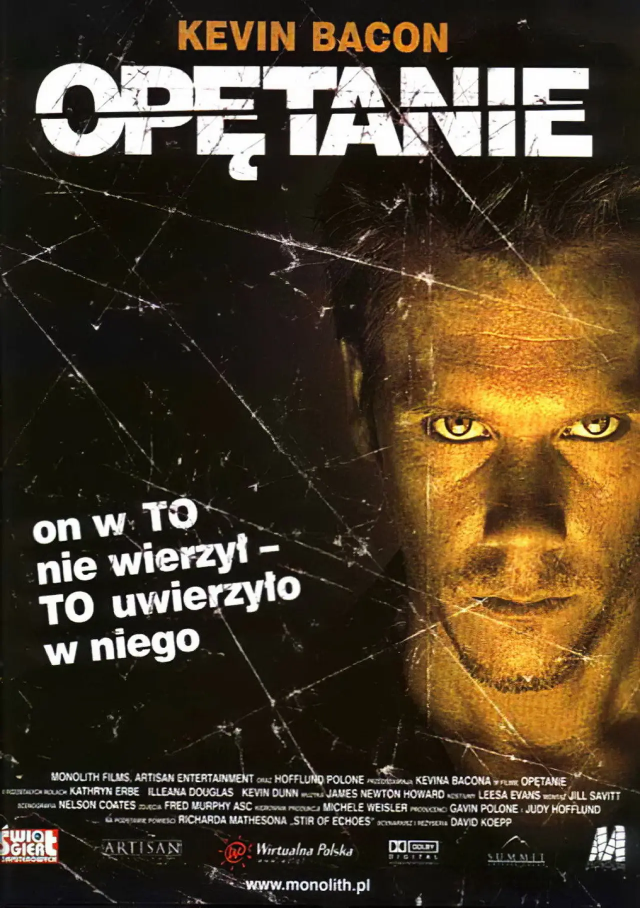 Plakat filmowy "Opętanie"