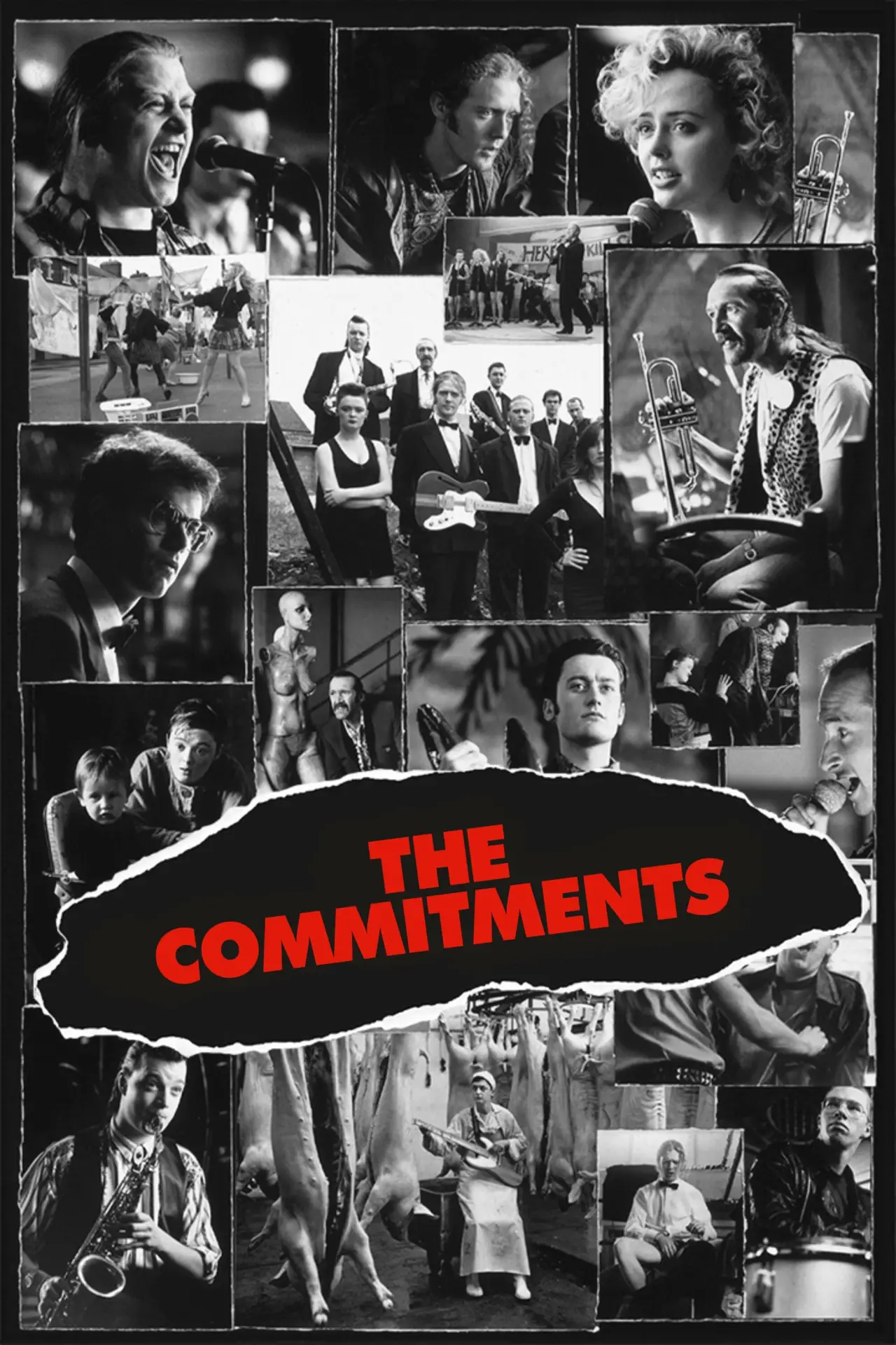 Plakat filmowy "The Commitments"