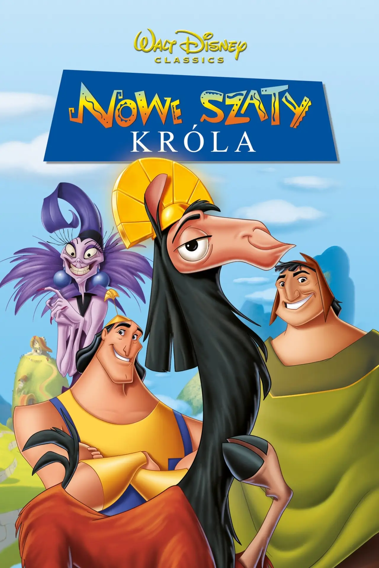 Plakat filmowy "Nowe szaty króla"