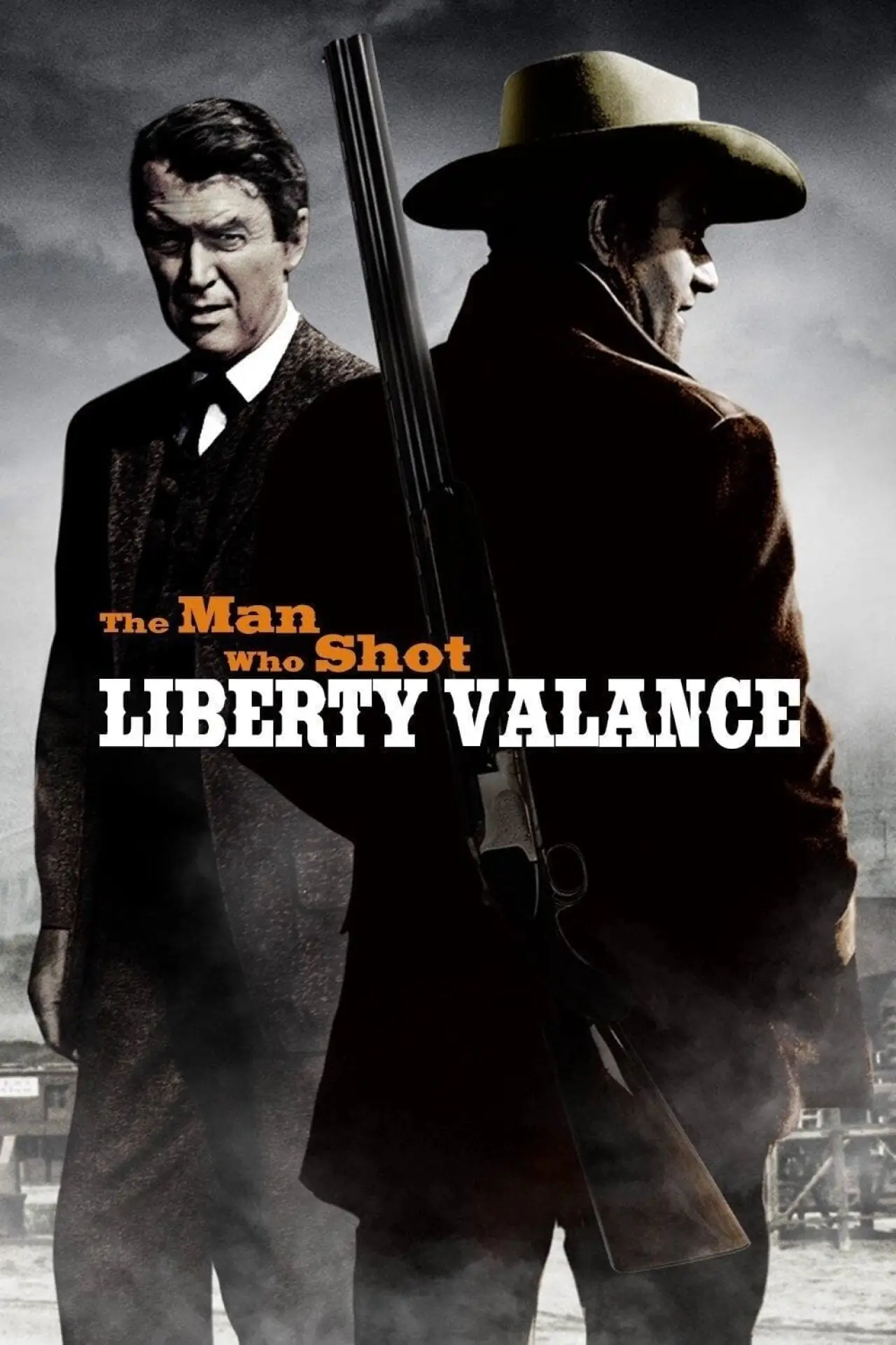 Plakat filmowy "Człowiek, który zabił Liberty Valance