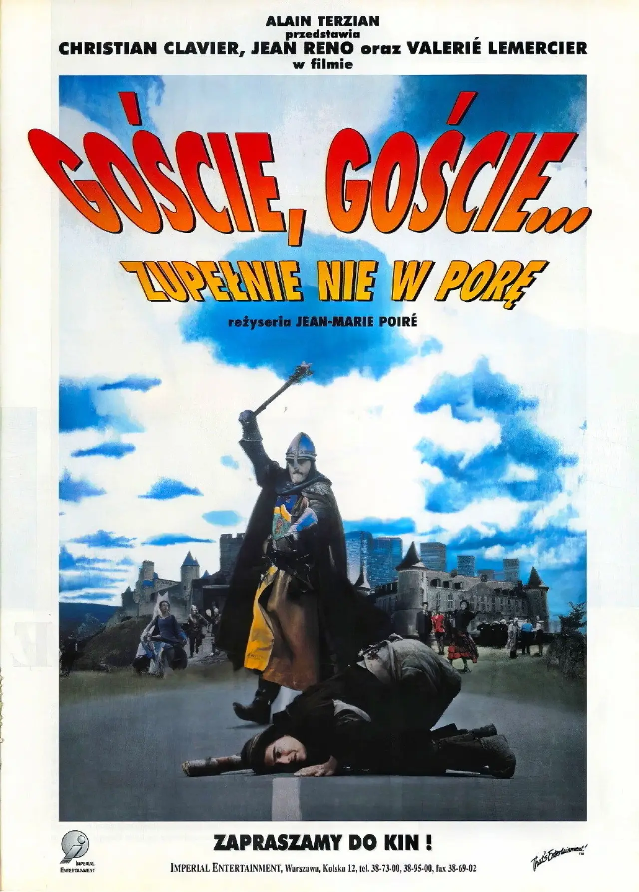 Plakat filmowy "Goście, goście"