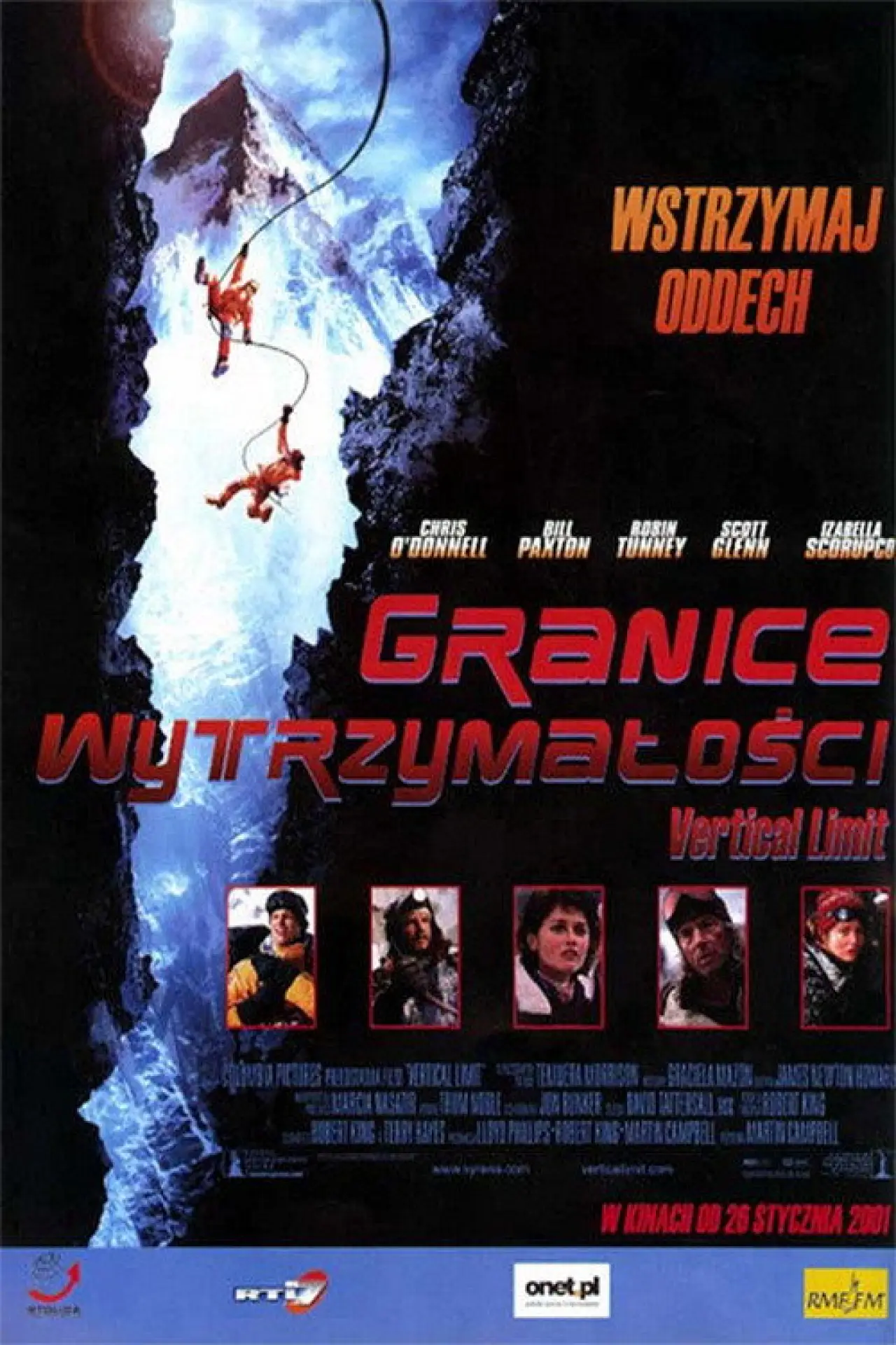 Plakat filmowy "Granice wytrzymałości"