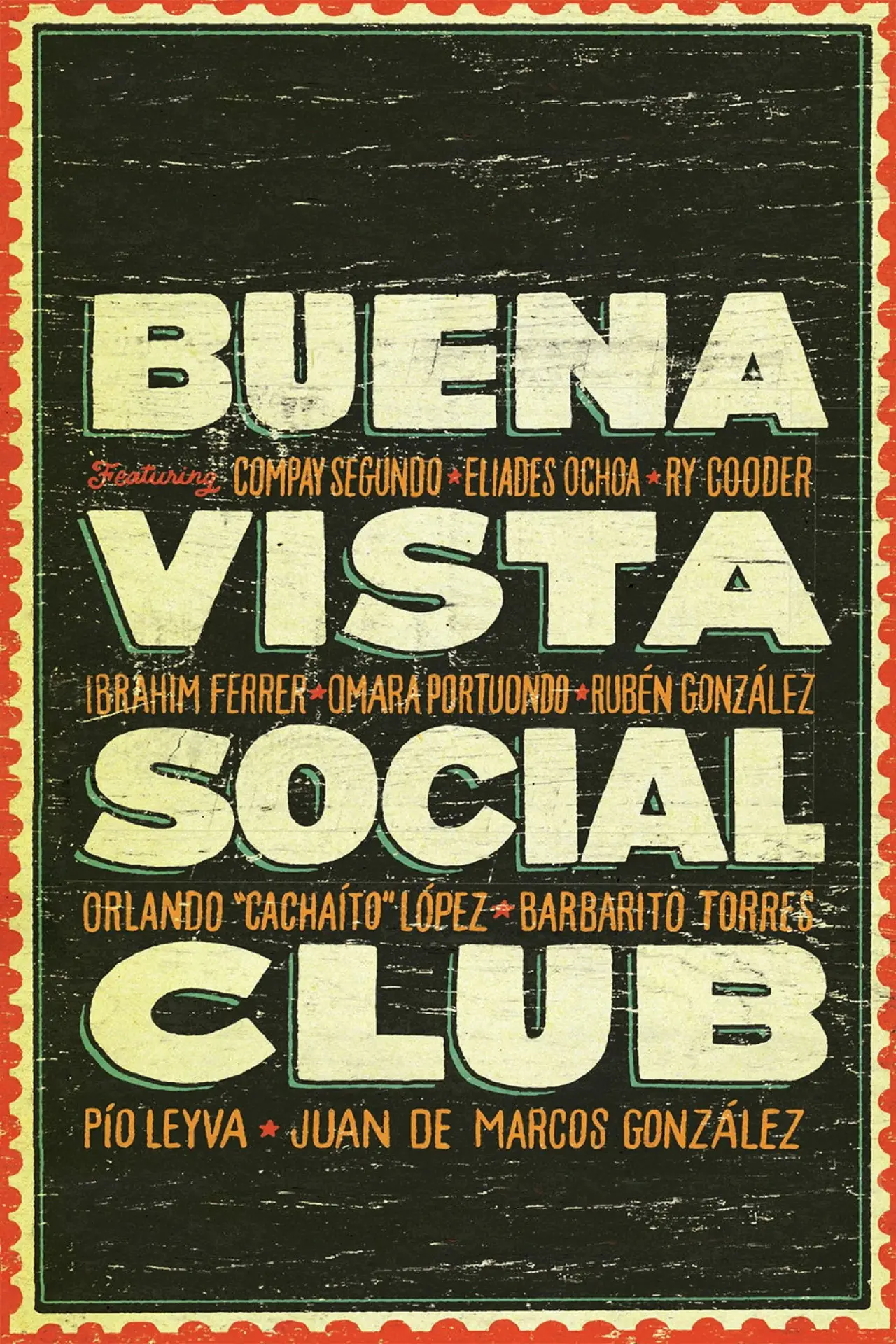 Plakat filmowy "Buena Vista Social Club"